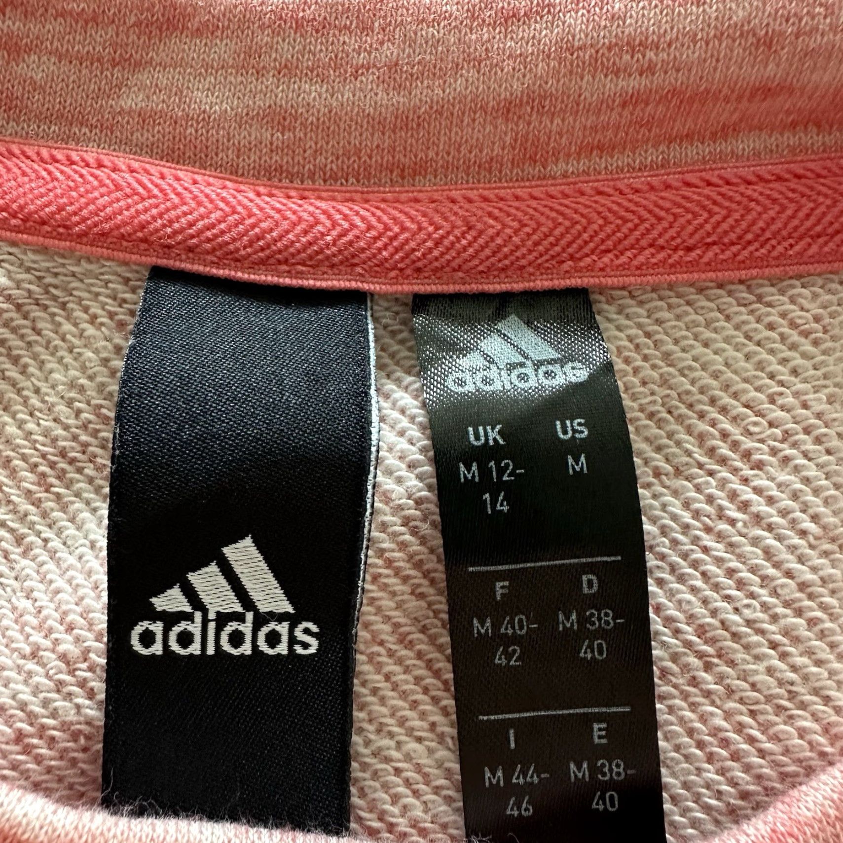 Adidas Adidas Tank Top Womens Size M Pink Sleeveless Crew Neck Terry Pullover Activewear Shirt Size M / US 6-8 / IT 42-44 - 3 Thumbnail