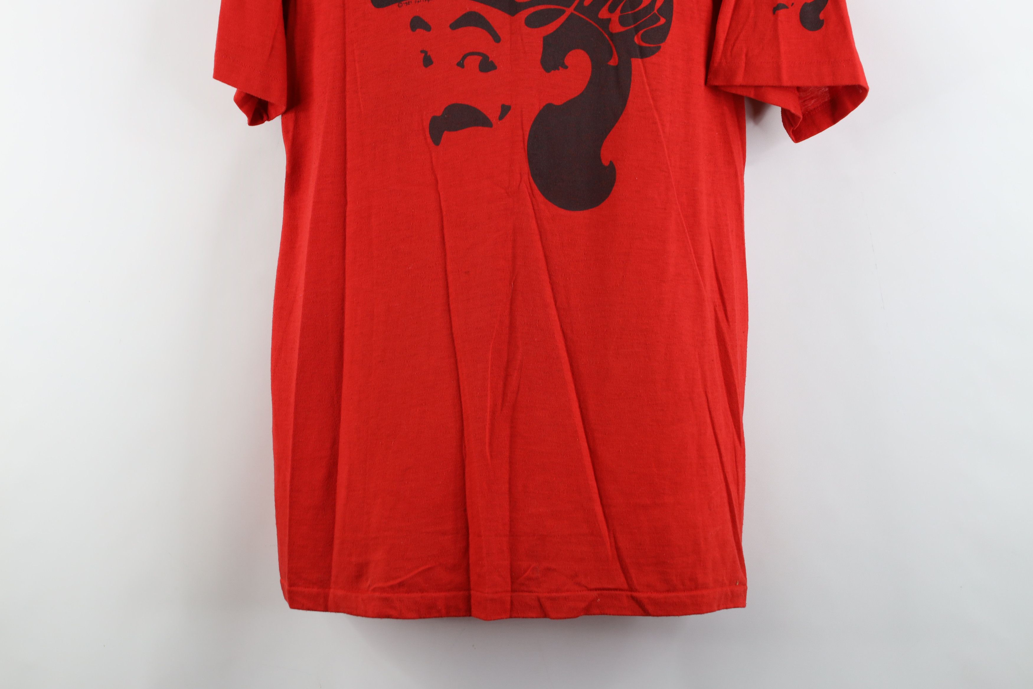 Vintage Vintage 80s Gallagher Comedian Short Sleeve T-Shirt USA Size US L / EU 52-54 / 3 - 3 Thumbnail