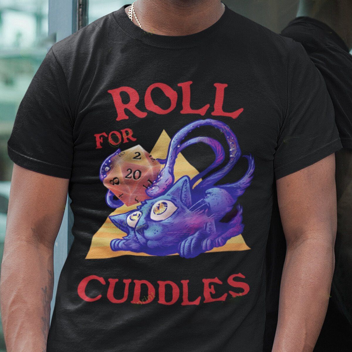 Designer × Vintage Roll for Cuddles – Displacer Beast / Feline T-Shirt Size US S / EU 44-46 / 1 - 3 Thumbnail