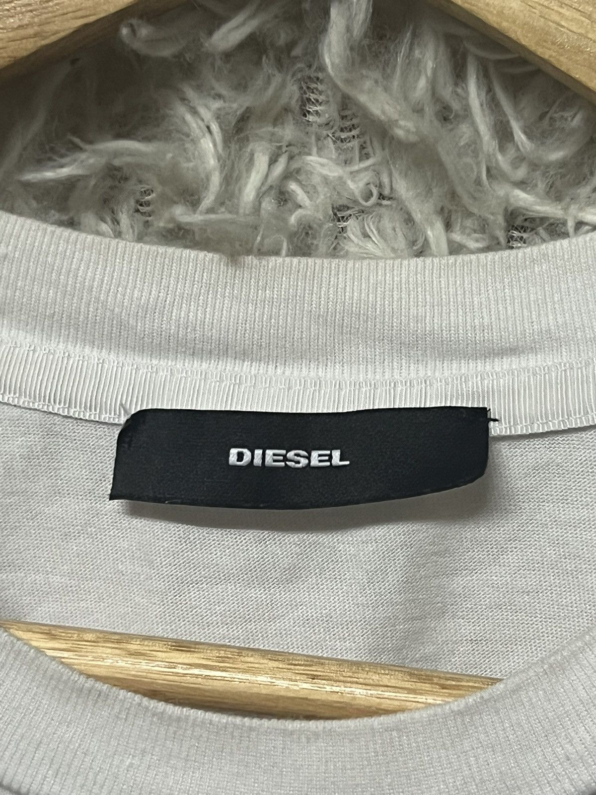 Diesel Original tee diesel white Size S / US 4 / IT 40 - 4 Thumbnail