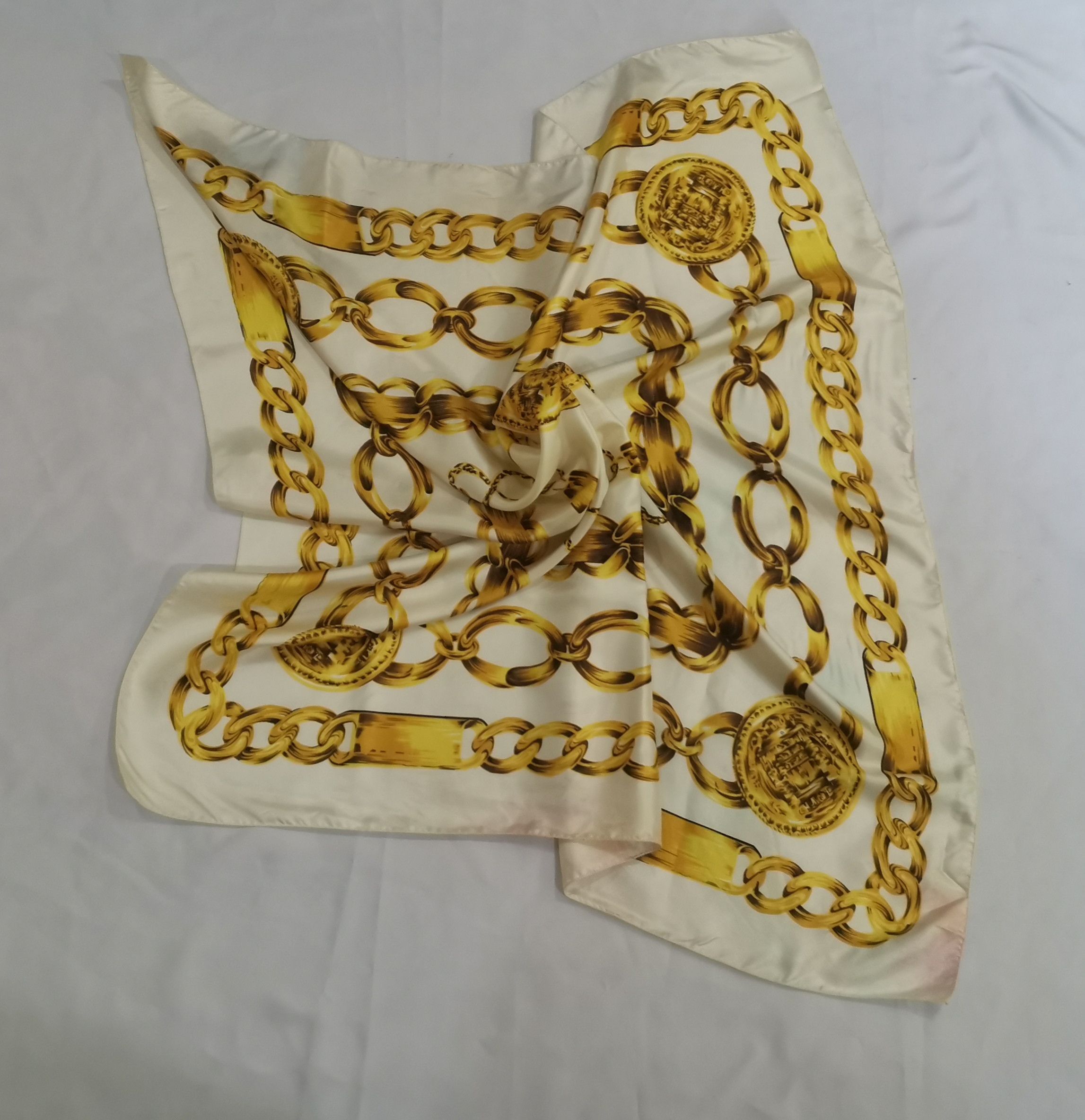Vintage Rare vintage scarves enspired chanel design Size ONE SIZE - 3 Thumbnail