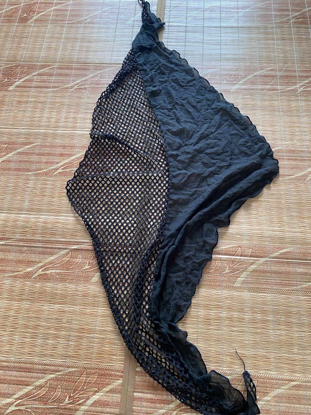 14th Addiction Black Scard Hybrid Japanese Vkei Tornadomart Kmrii Size ONE SIZE - 5 Thumbnail