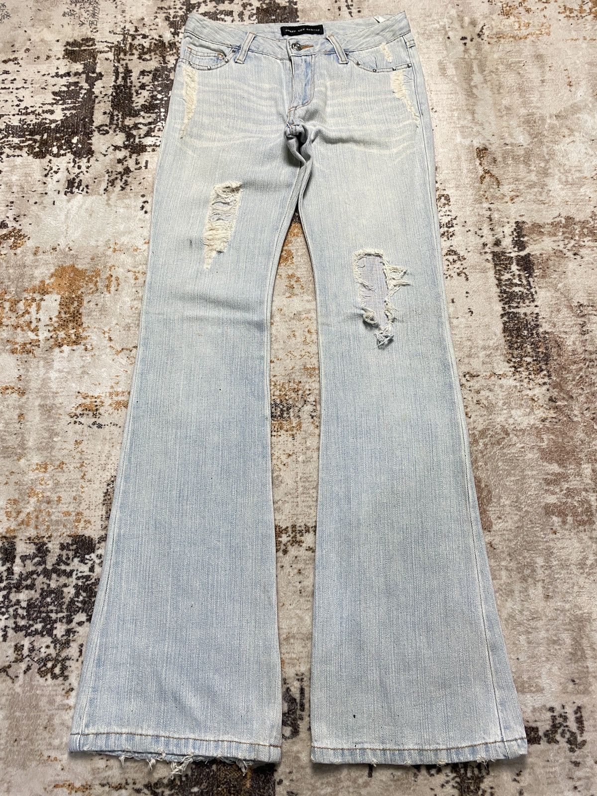 Hysteric Glamour Distress BootCut Size 26" / US 2 / IT 38 - 1 Thumbnail