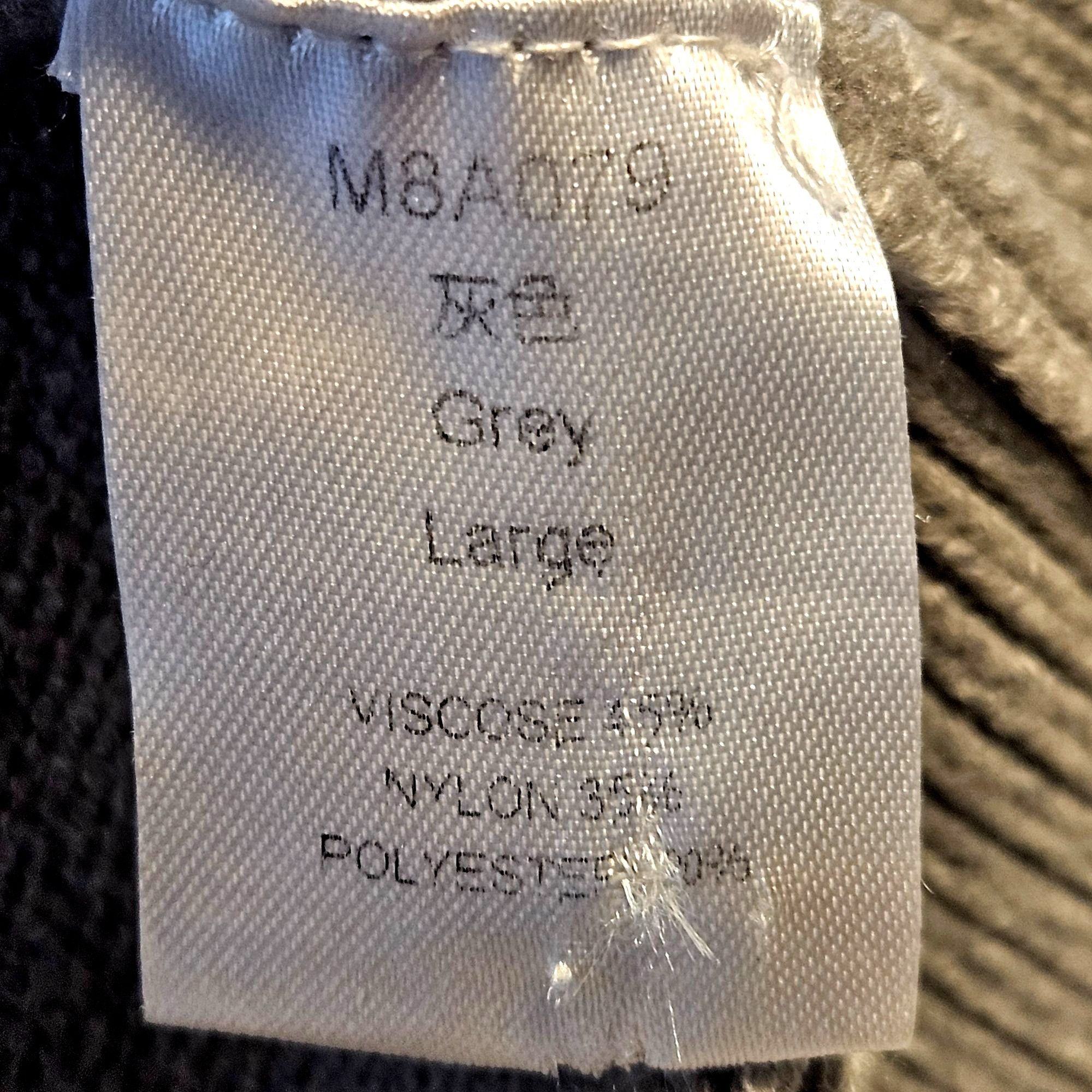 Other Gray Cable Knit Vest Women M Y2K Light Academia Preppy Layer Size L / US 10 / IT 46 - 6 Thumbnail