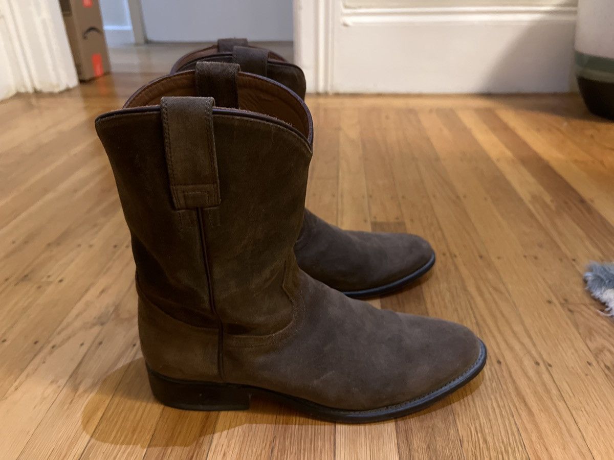 image of Rhodes Footwear Roper Boot in Brown, Men's (Size 11)