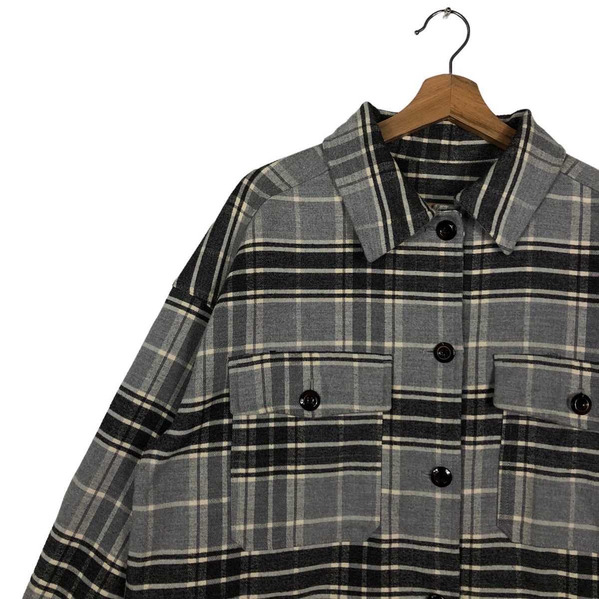 Japanese Brand 🔥90’s Vintage Flannel Shirt Jacket Gu Japan Tartan Design Size US L / EU 52-54 / 3 - 6 Thumbnail