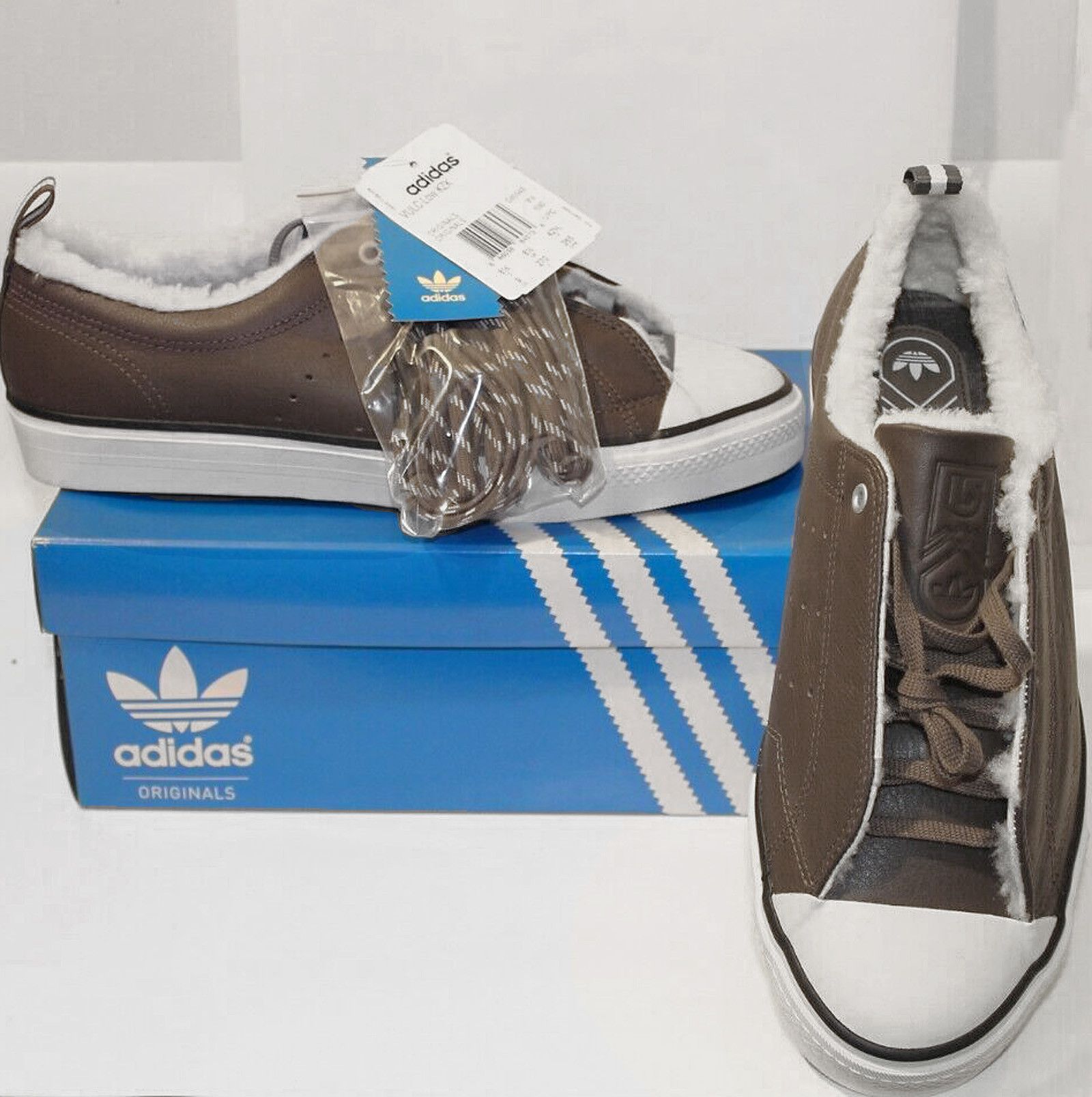 Burton NEW Vintage Burton & Adidas Vulc Low KZK Sneakers 8 Brown Size US 8 / EU 41 - 2 Thumbnail