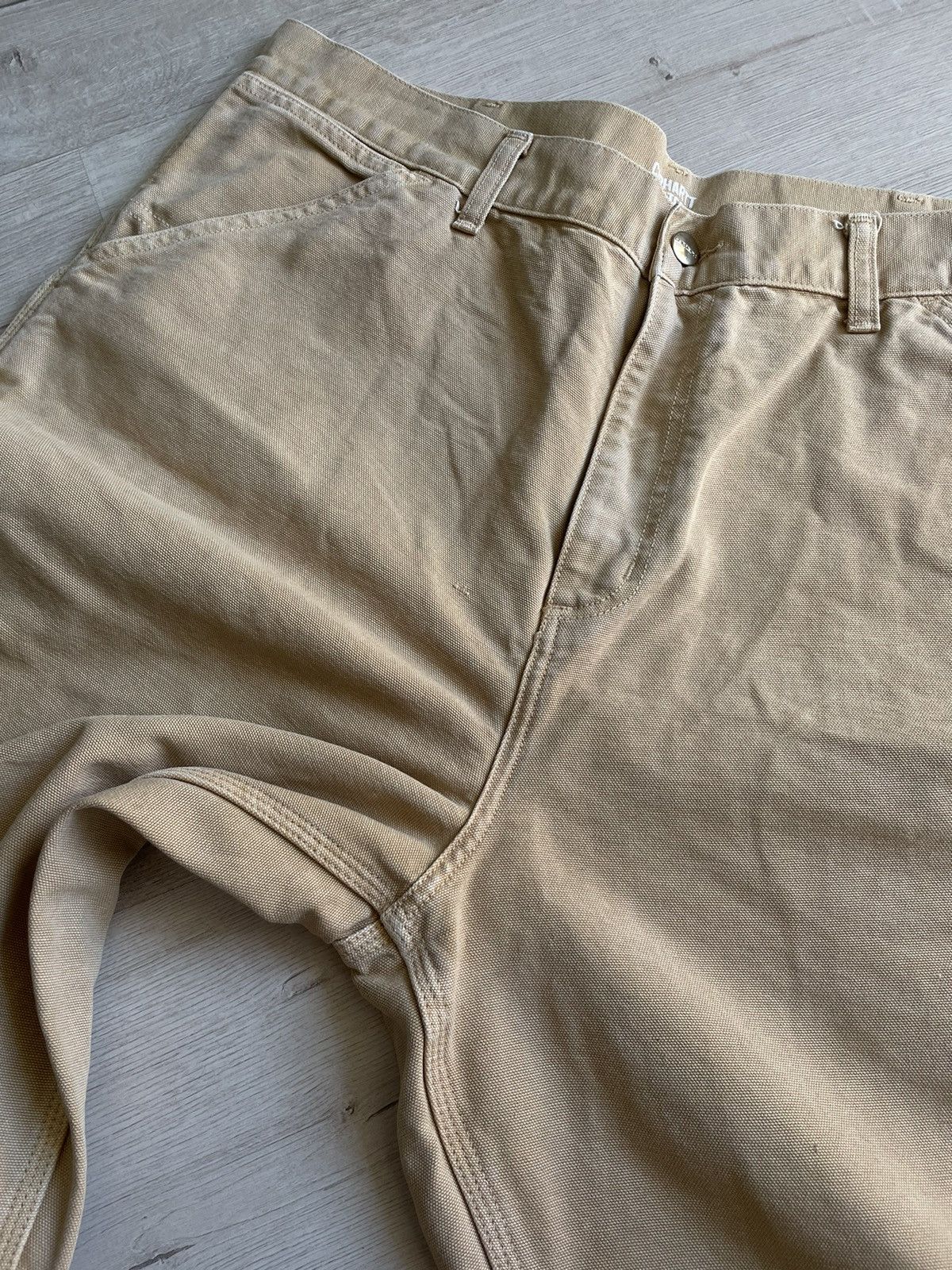 Vintage Vintage Carhartt Wip Single Knee Pant Carpenter Grunge Y2k Size US 36 / EU 52 - 7 Thumbnail