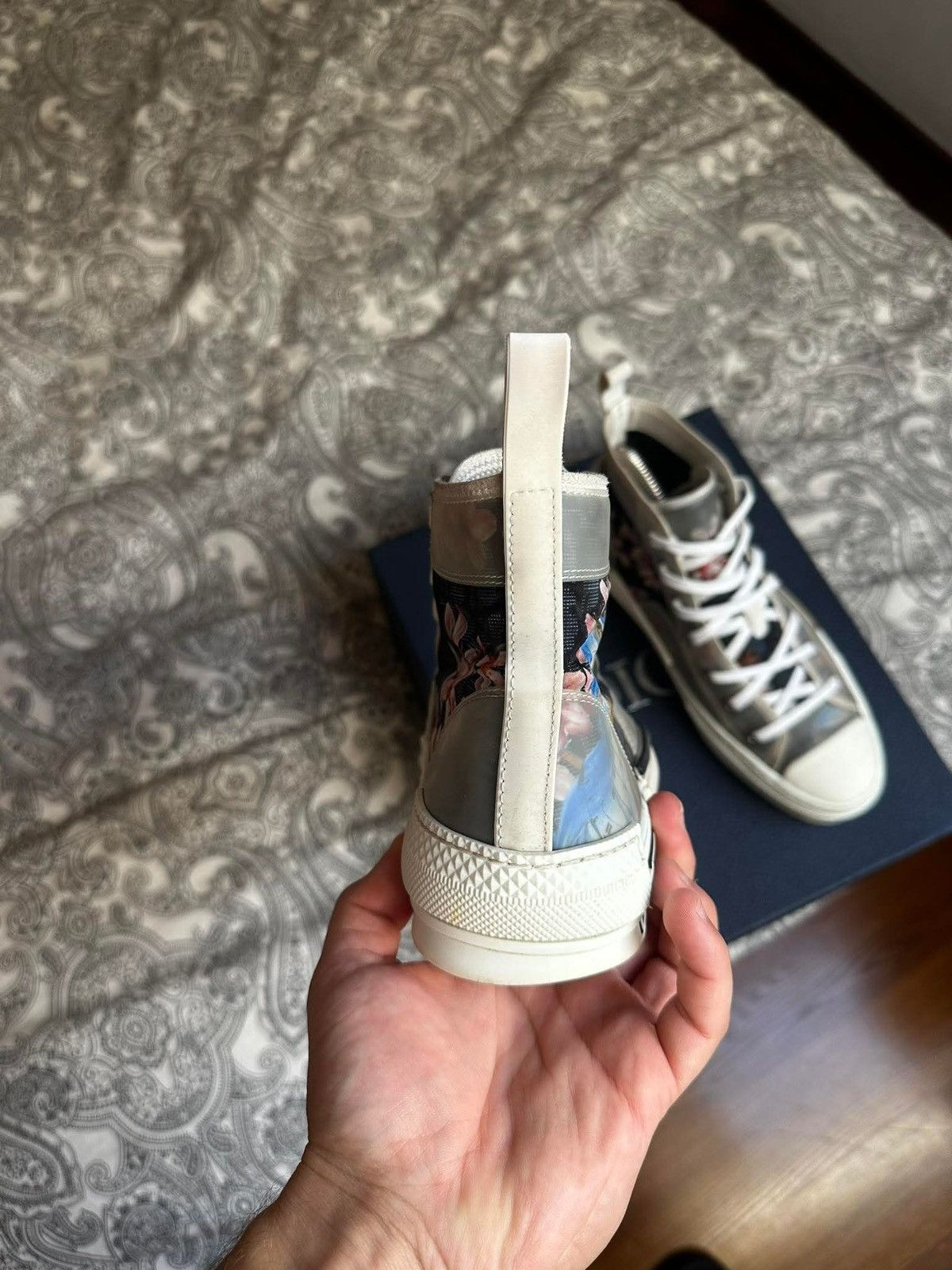 Dior Dior B23 High-Top Sneaker Size US 7 / EU 40 - 7 Thumbnail
