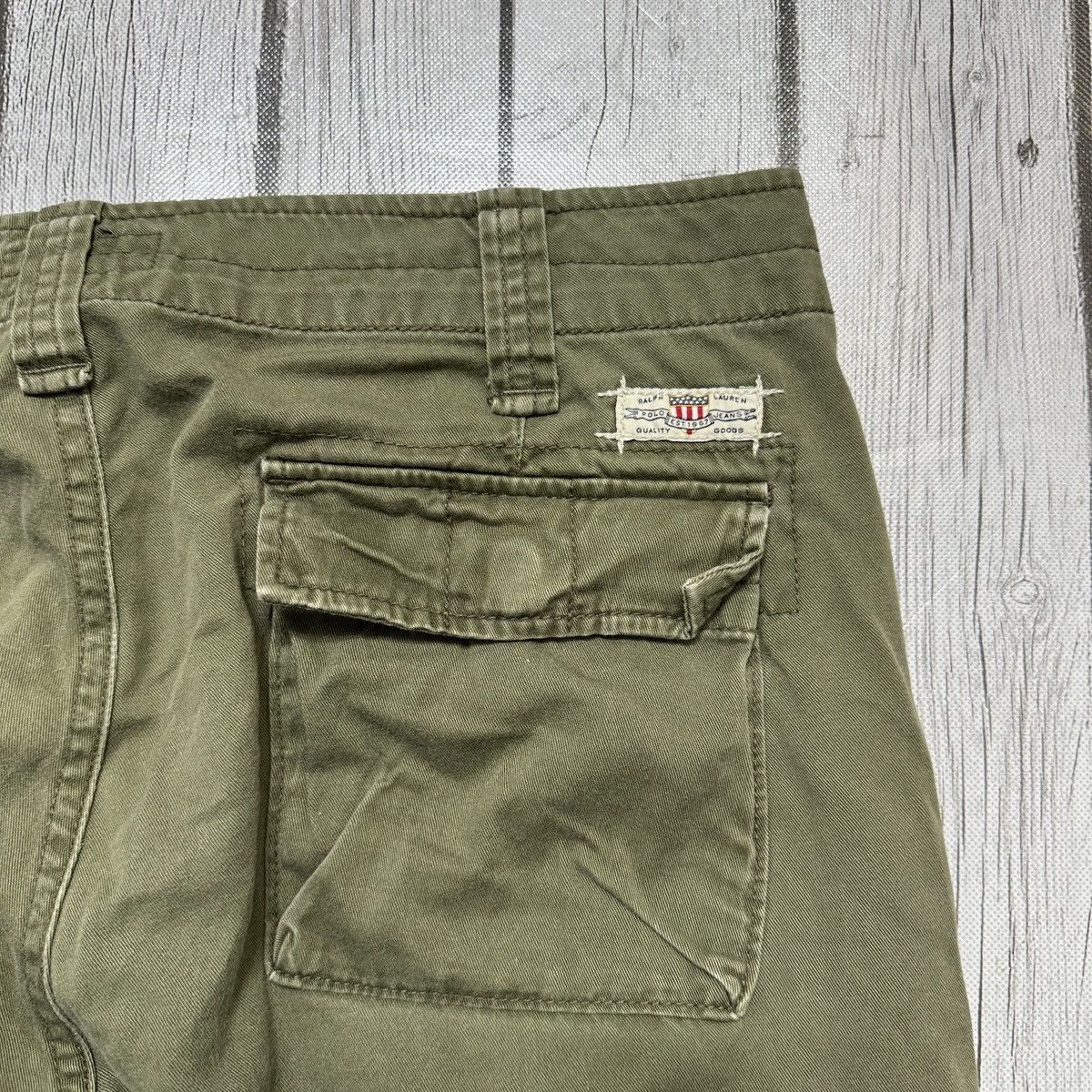 Vintage Vintage Polo Jeans cargo pants Size US 32 / EU 48 - 4 Thumbnail