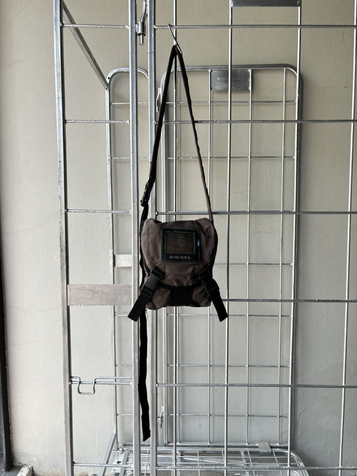 image of Diesel Vintage Crossbody Bag in Brown, Men's