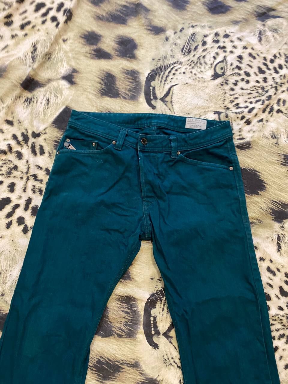 Diesel Diesel jeans vintage green denim pants streetwear Size US 32 / EU 48 - 7 Thumbnail