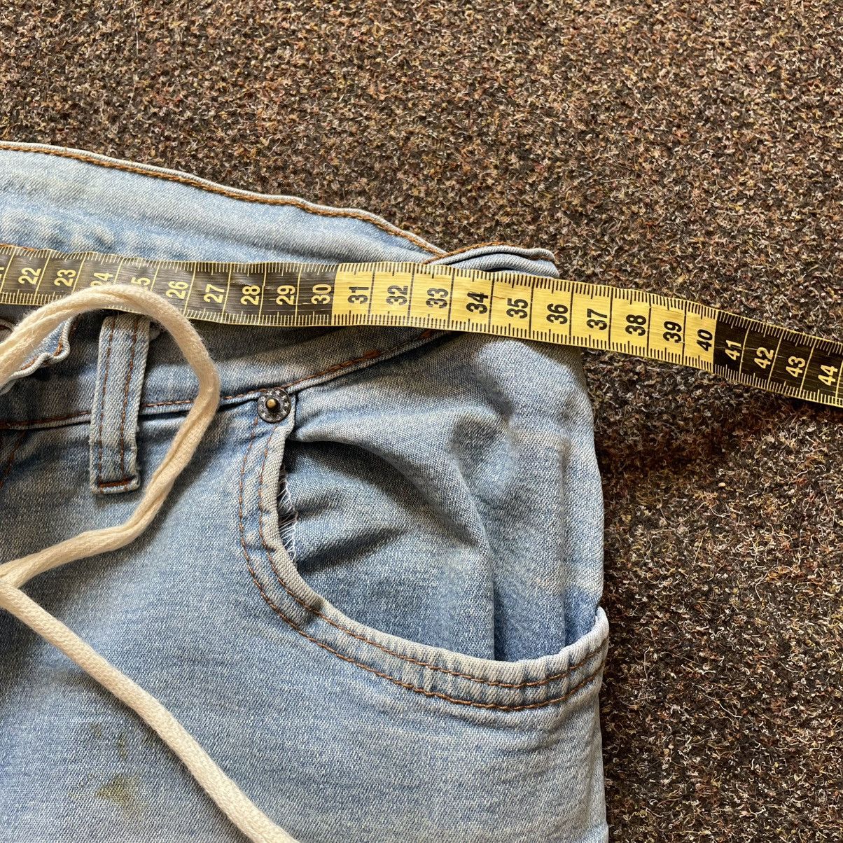 Vintage Vintage Y2K Jeans Bootcut pants Cargo 90s 31 31 31 Size 31" - 6 Thumbnail