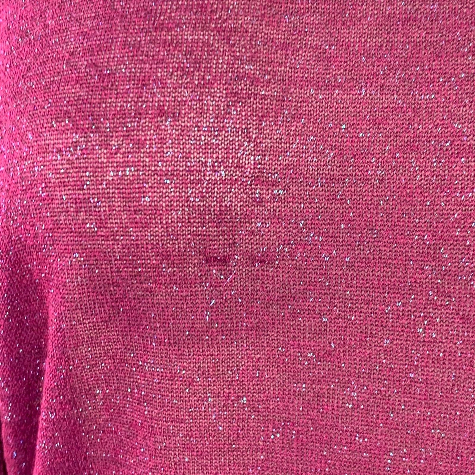 Sies Marjan SIES MARJAN Magenta Viscose Metallic Crew Neck Pullover Size S / US 4 / IT 40 - 7 Thumbnail