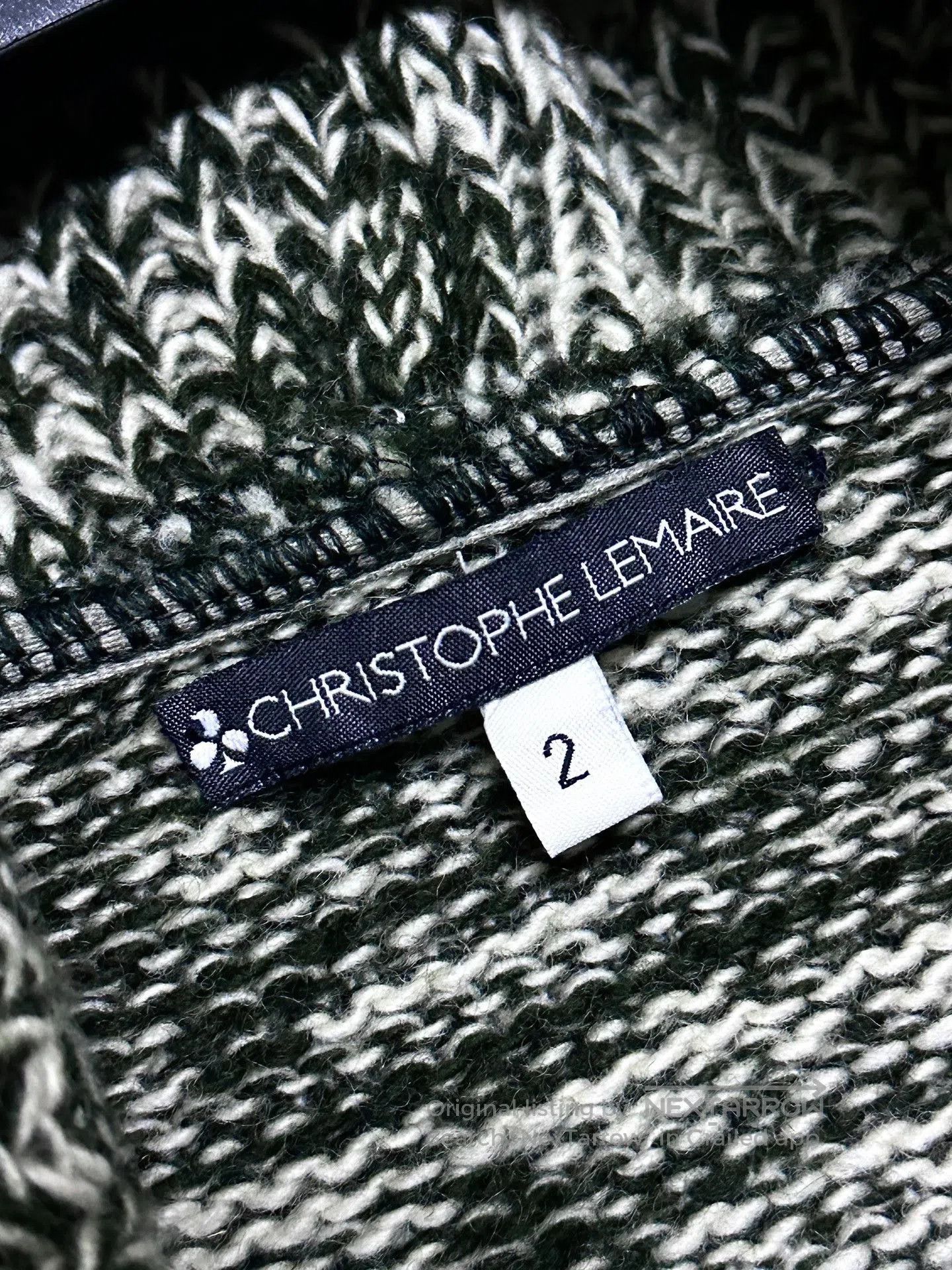 Christophe Lemaire Lemaire 2000AW Knit Belted Coat. Size M / US 6-8 / IT 42-44 - 8 Thumbnail