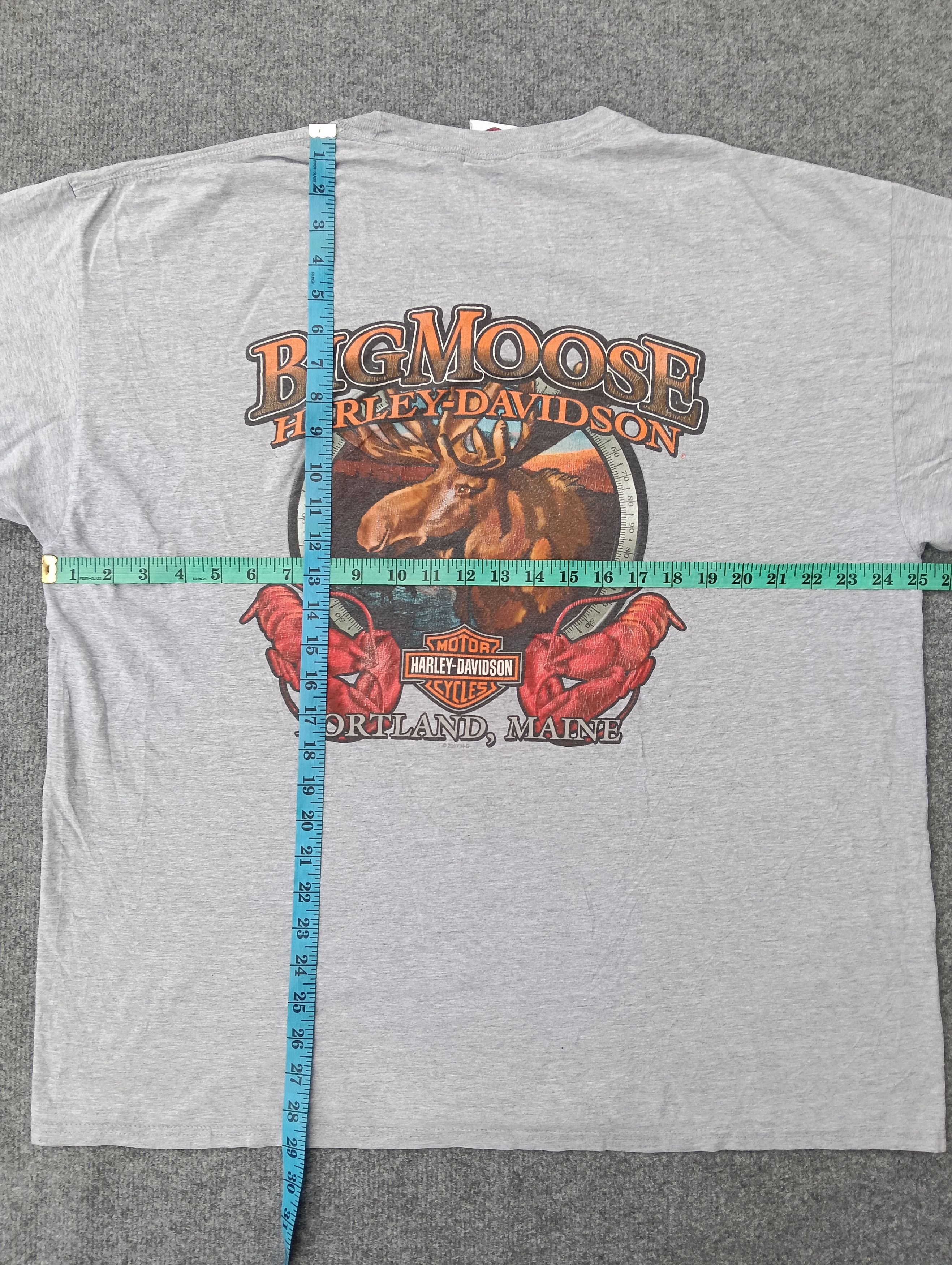 Harley Davidson × Vintage Big Moose Harley Davidson Portland. Size US XXL / EU 58 / 5 - 3 Thumbnail