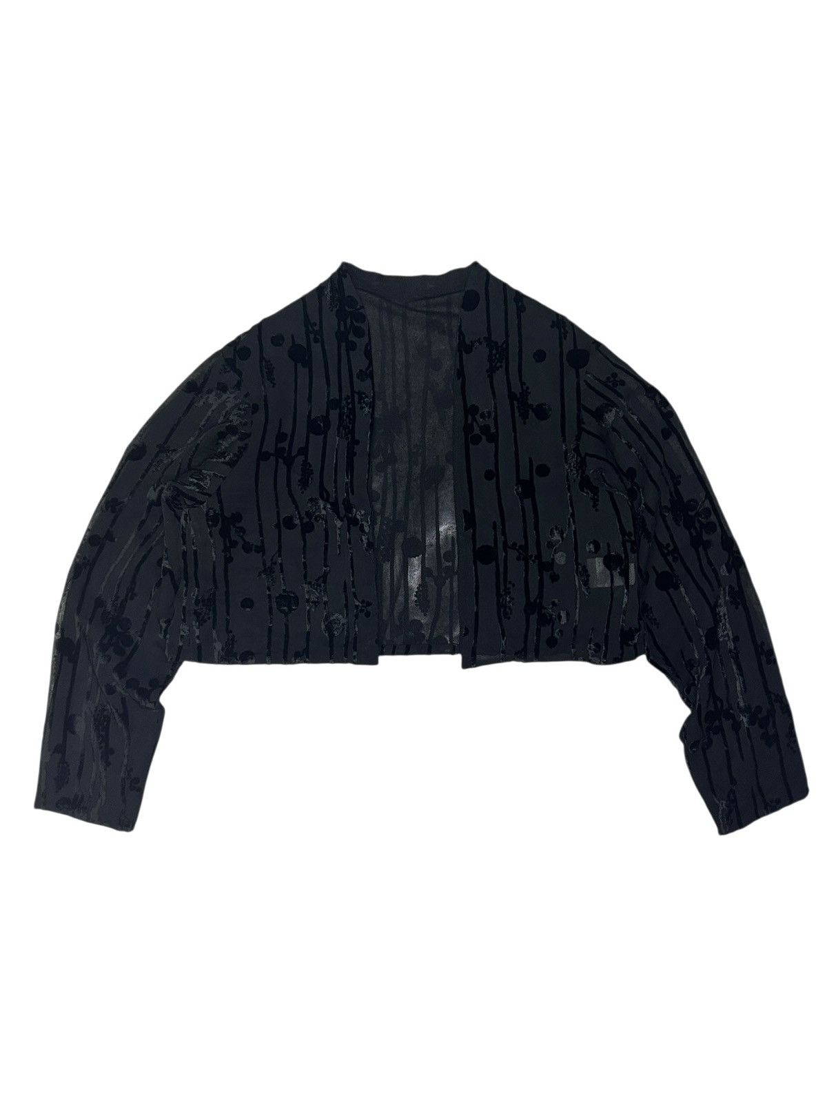 Yohji Yamamoto F/W 96 Patterned Mesh Jacket Size M / US 6-8 / IT 42-44 - 1 Thumbnail