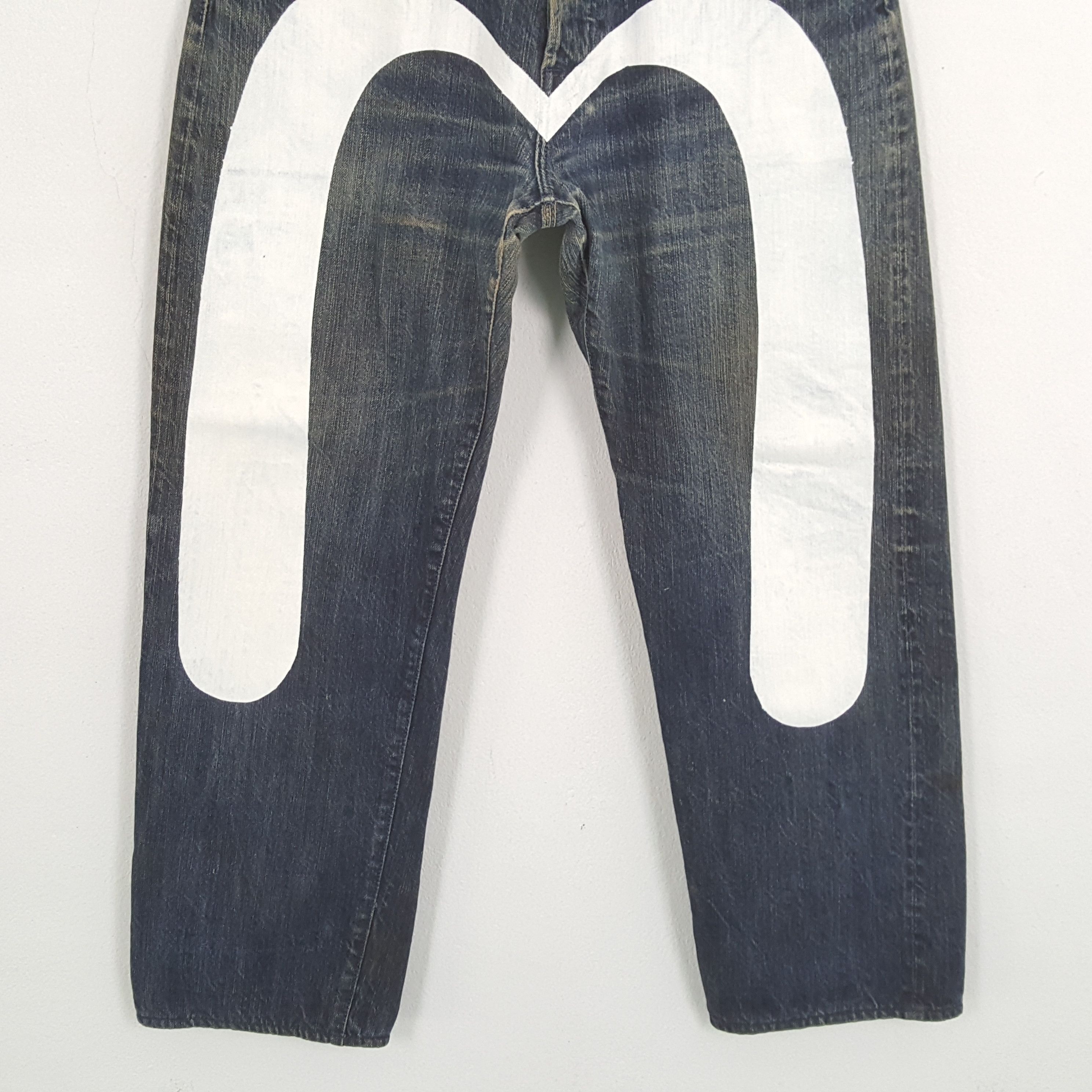 Evisu EVISU Japanese Brand Custom Daicock Jeans c277n19 Size US 31 - 3 Thumbnail