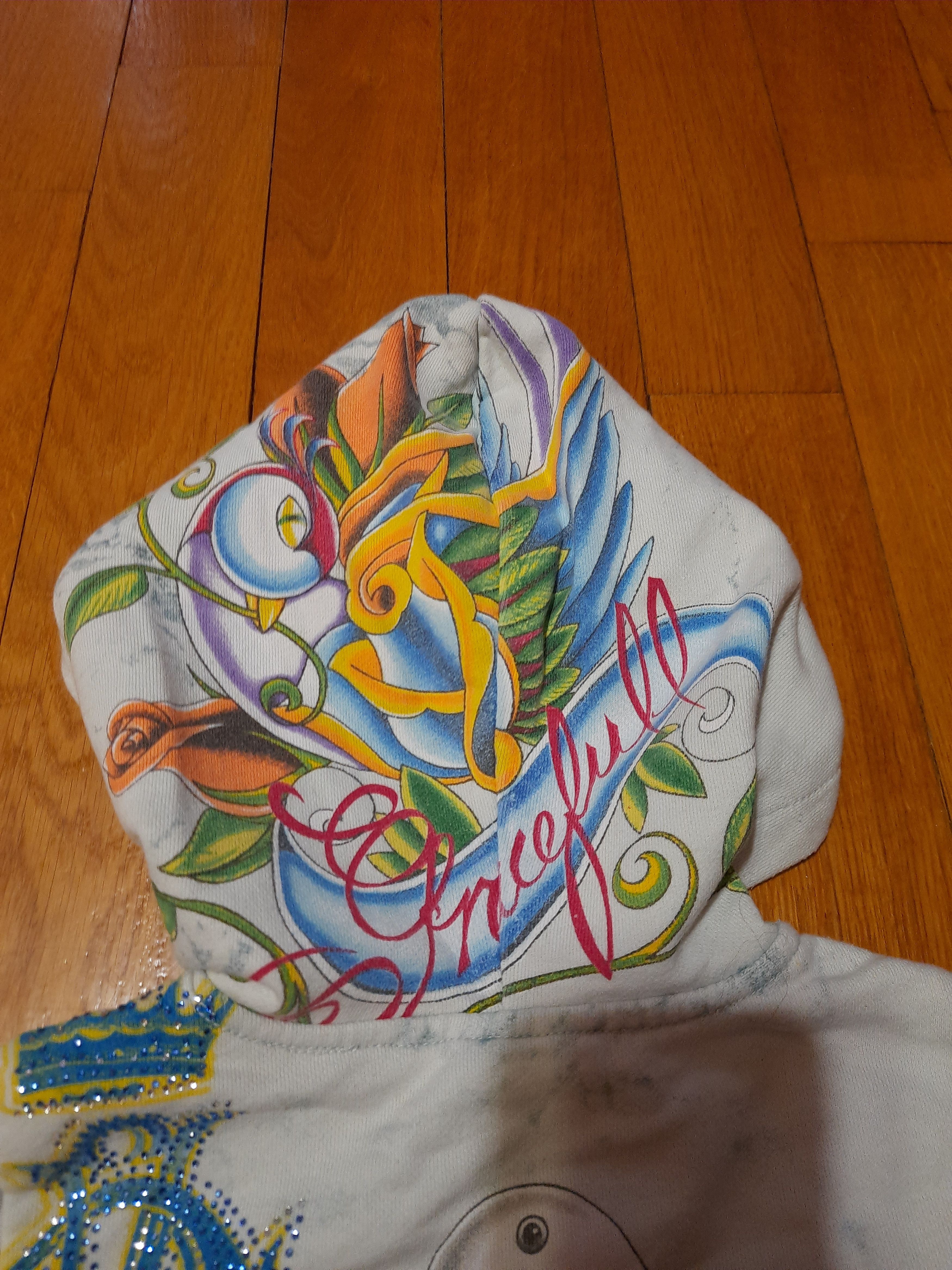 Christian Audigier Christian Audigier Hoodie Ed Hardy Y2k Size XS / US 0-2 / IT 36-38 - 4 Thumbnail