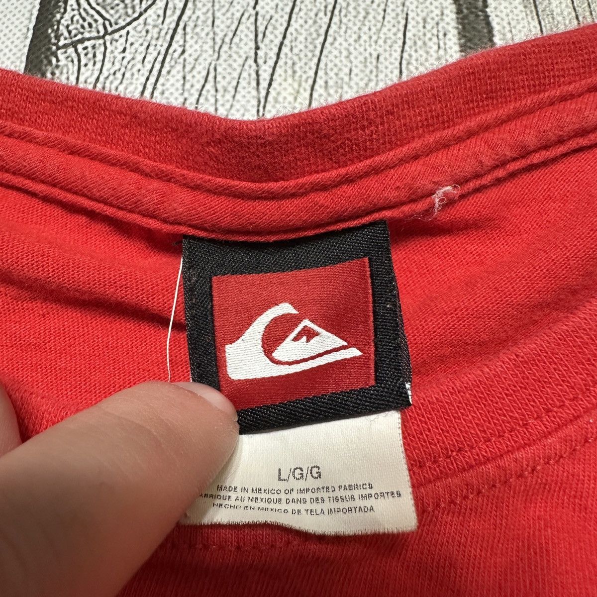 Quiksilver × Vintage Vintage Quiksilver tee Size US L / EU 52-54 / 3 - 5 Thumbnail