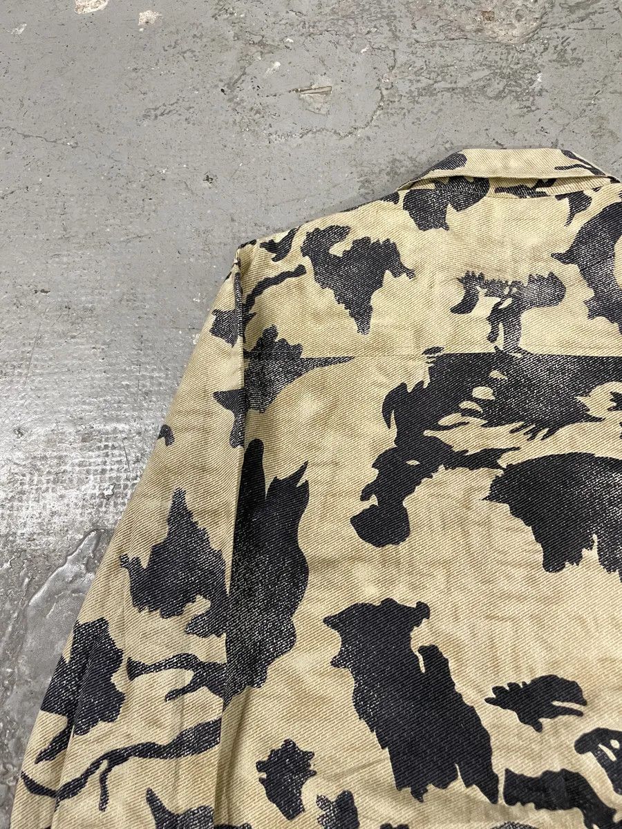 Roberto Cavalli AW2001/02 Roberto Cavalli Brown Peace Camouflage Shirt Size US M / EU 48-50 / 2 - 7 Thumbnail