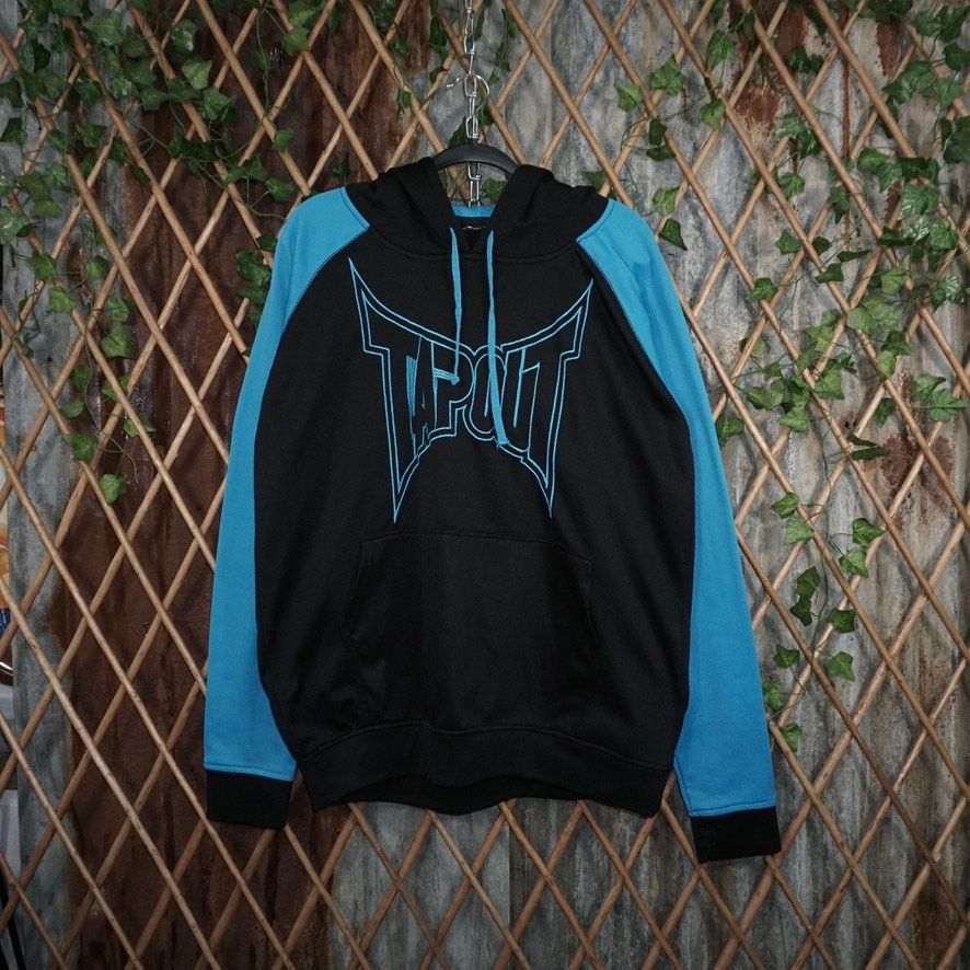 Tapout XL - Vintage Y2K tap out embroider mma ufc grunge 00s hoodie Size US XL / EU 56 / 4 - 1 Thumbnail