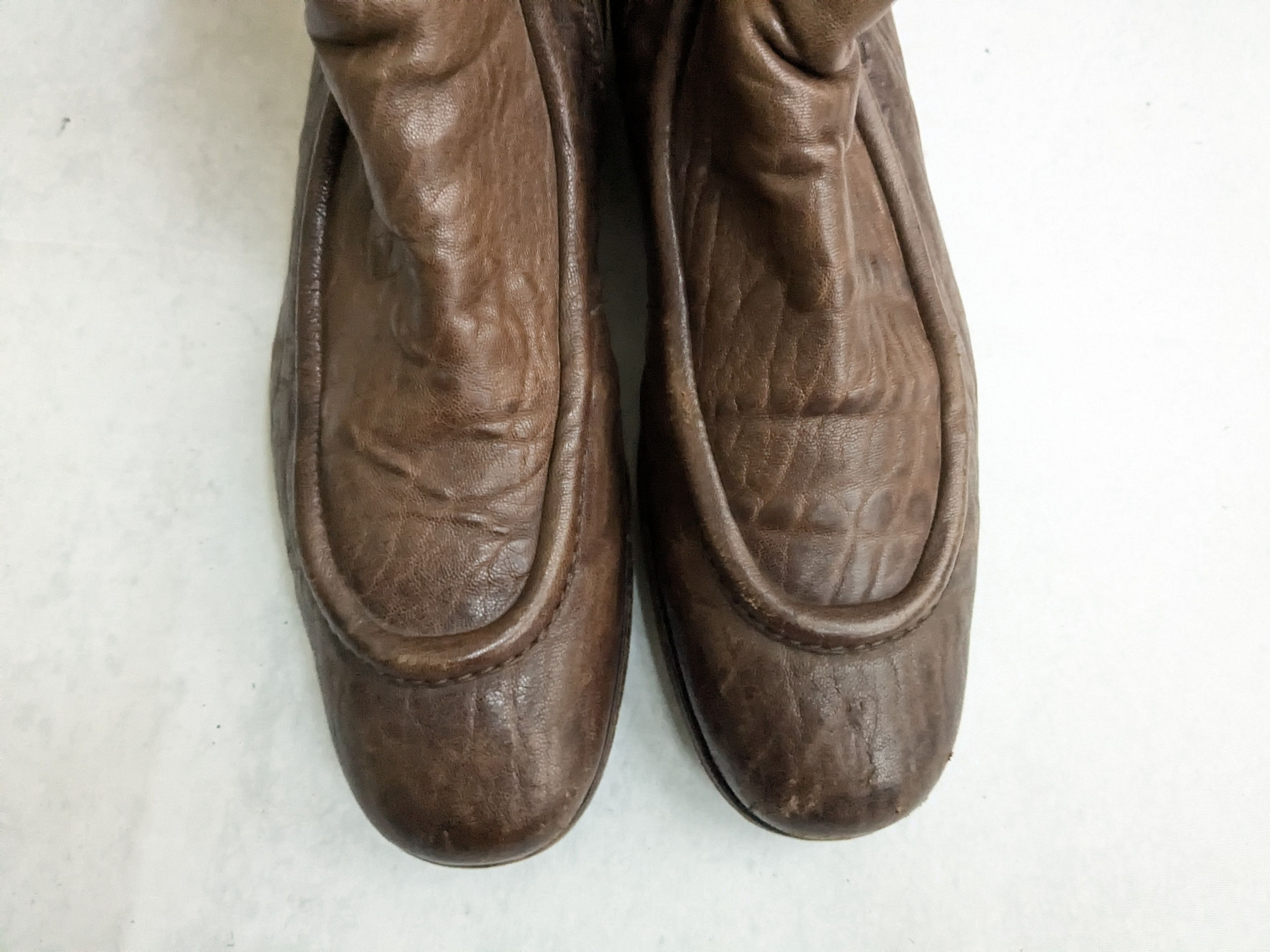 Gucci Gucci Size Zip Boots Brown 8.5 Leather Men Moc Toe Size US 8.5 / EU 41-42 - 3 Thumbnail