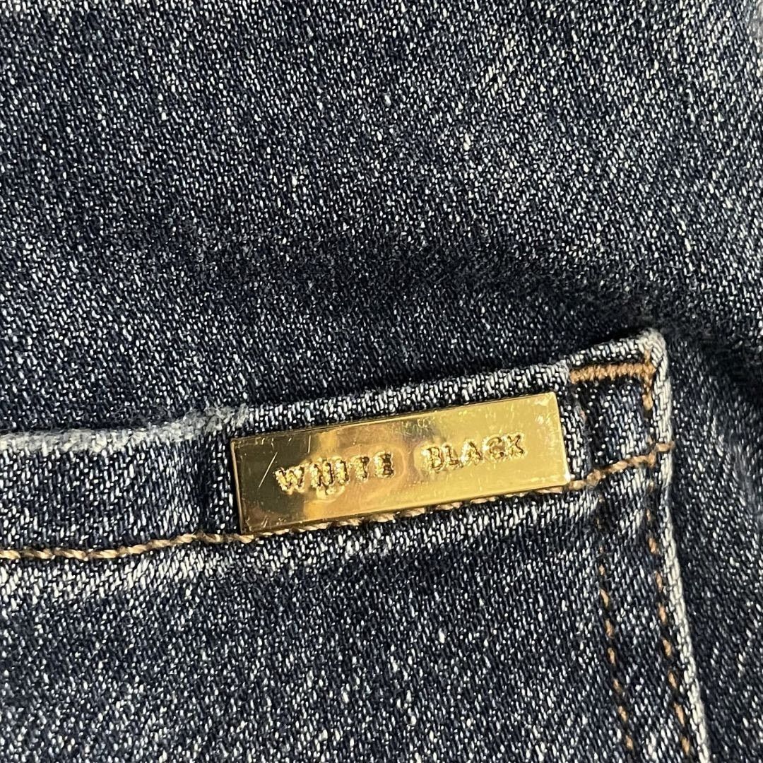 White House Black Market The Straight Crop Denim Women Jeans Size 8 Casual Chic Size 30" / US 8 / IT 44 - 4 Thumbnail