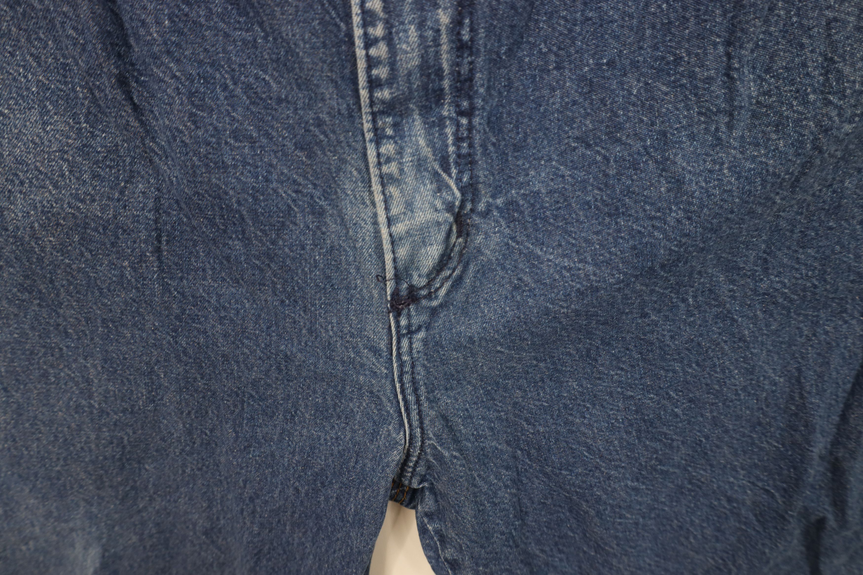 Vintage Vintage 90s Streetwear Workwear Wide Leg Dungaree Jeans USA Size US 42 / EU 58 - 6 Thumbnail