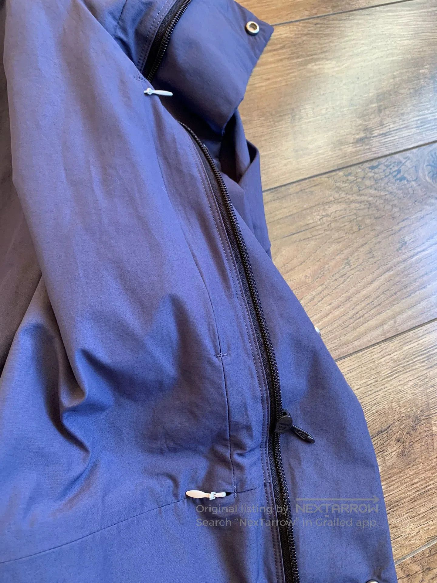 Japanese Brand Pheather Vintage Purple Mountaineering Jacket. Size US M / EU 48-50 / 2 - 7 Thumbnail