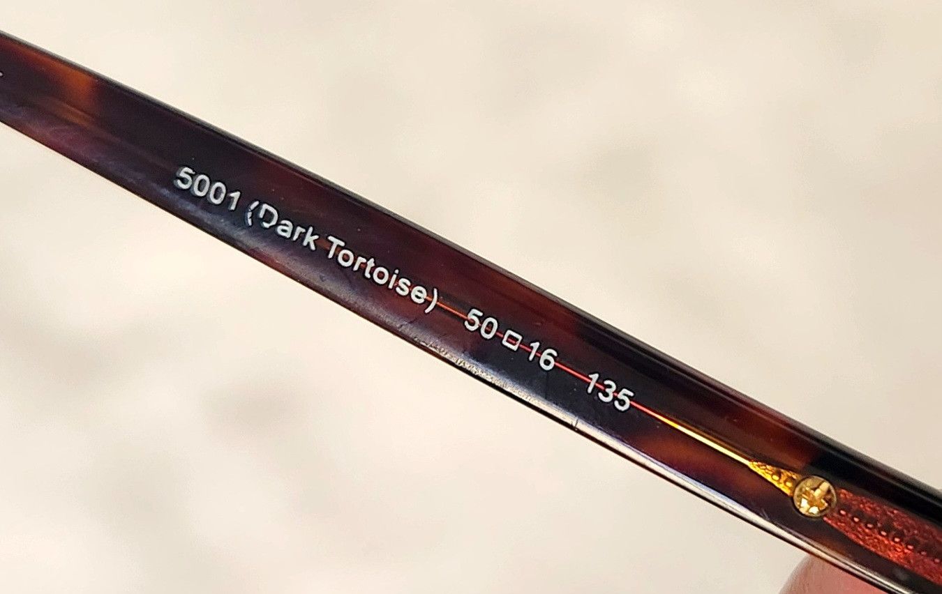 Coach Coach New York Elise HC6054 Tortoise Eyeglasses Frames Only Size ONE SIZE - 13 Thumbnail