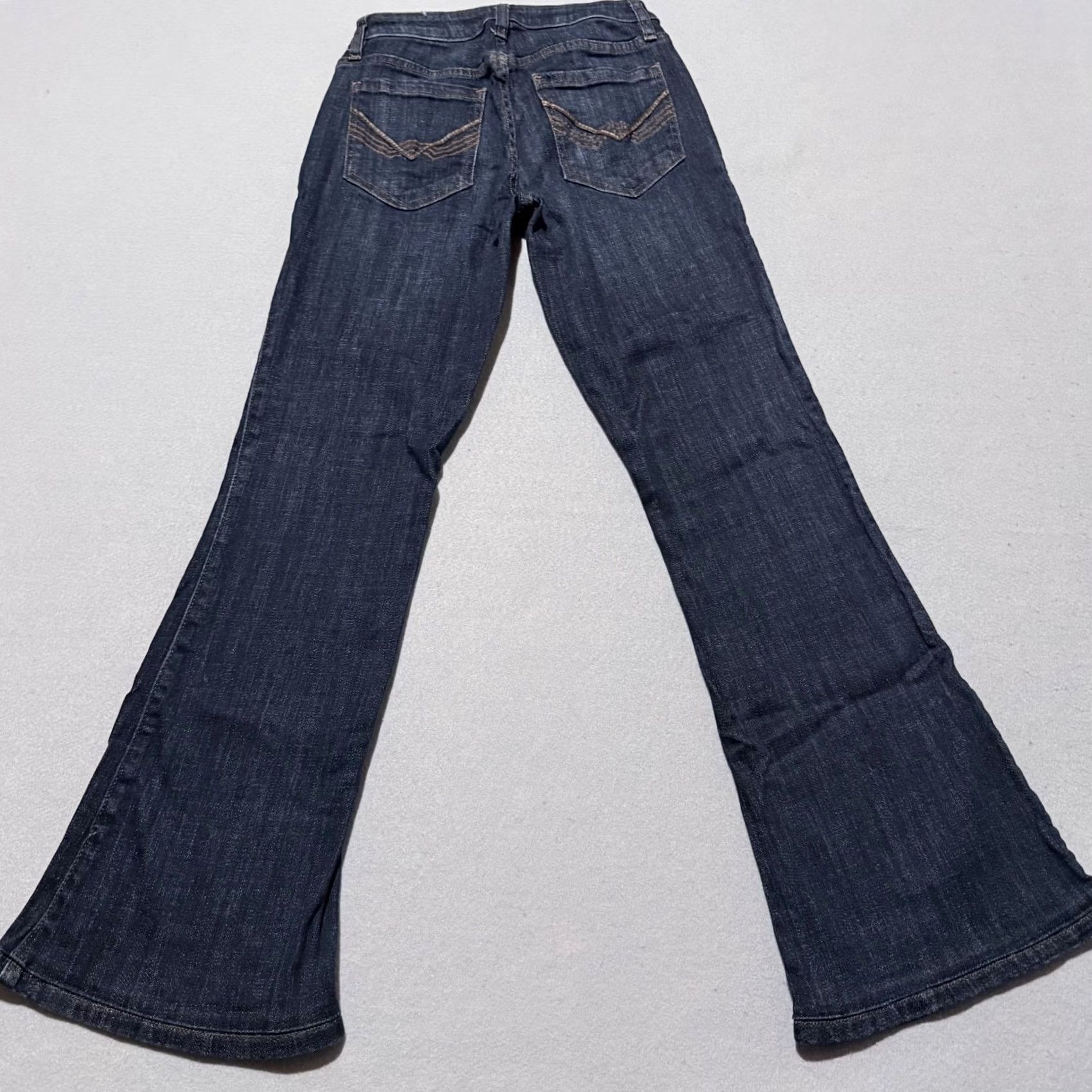 Vintage Idyllwind Boots? No, Bootcut Jeans Women's Blue Denim - 2Wx32L - Idyllwind - Jeans - Blue - Women - Regular - 2W x 32L Size 26" / US 2 / IT 38 - 2 Thumbnail