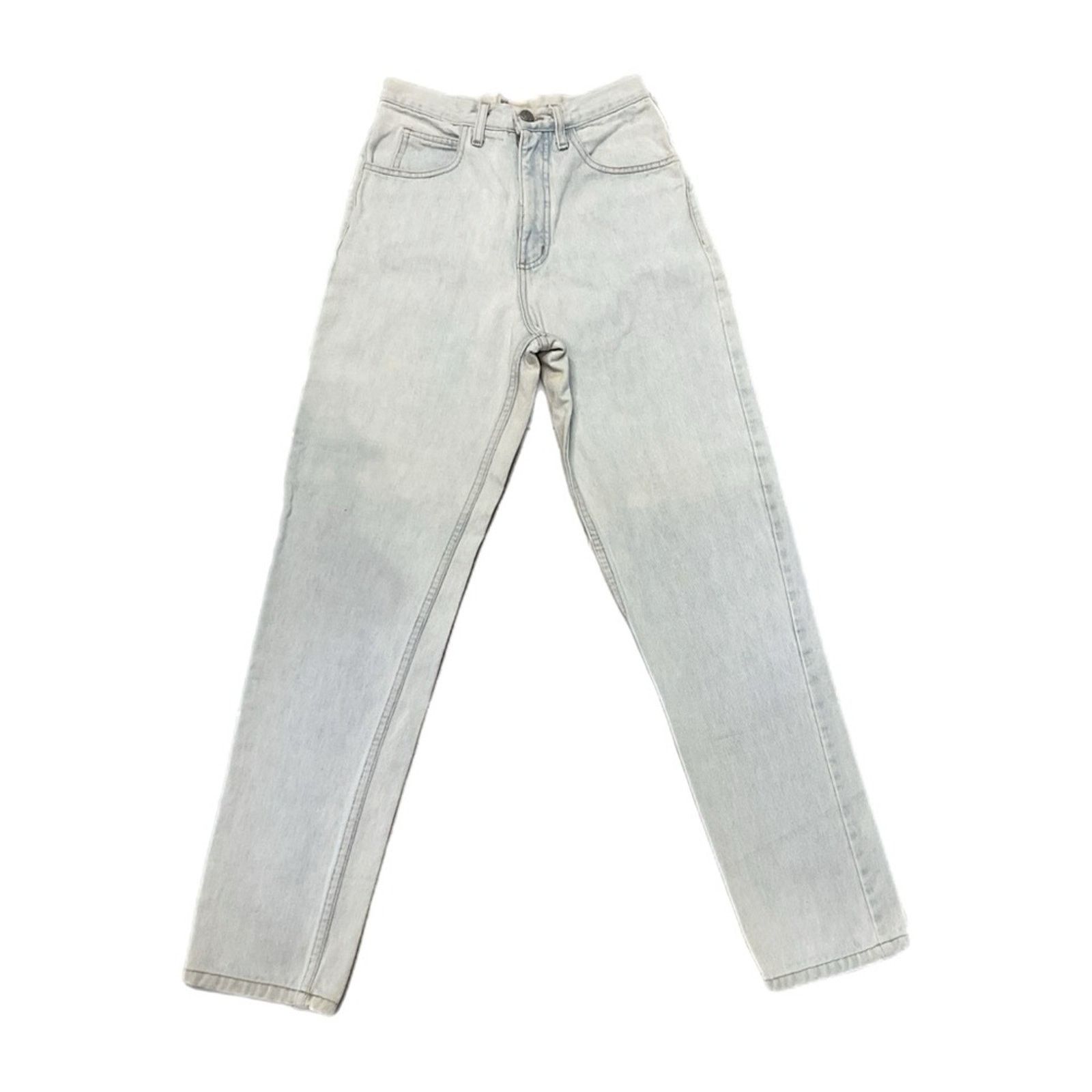 Guess Vintage 90’s Guess High-Waist Light Wash Taper Mom Jeans Size 28" / US 6 / IT 42 - 1 Thumbnail