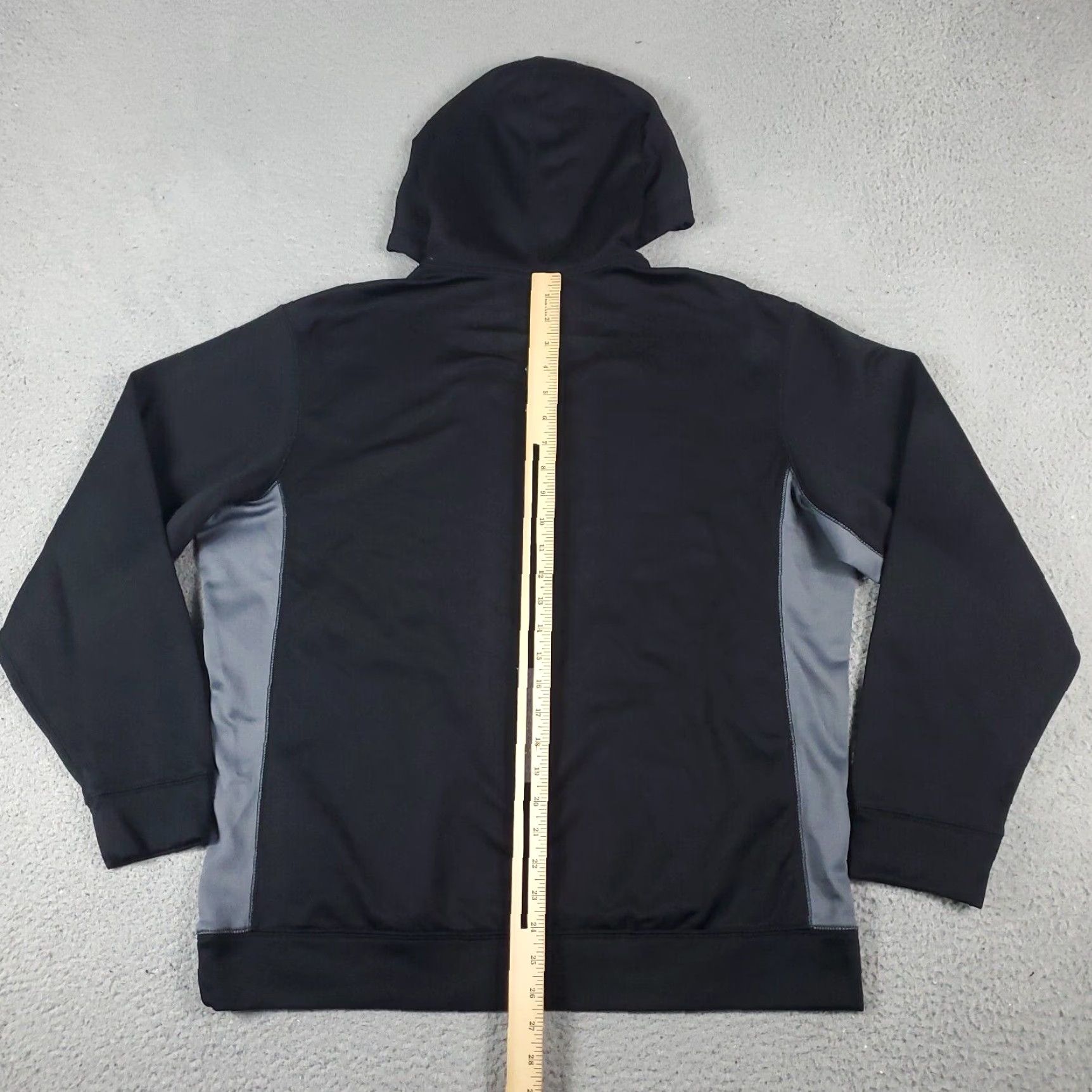 Nike Nike Pullover Hoodie Sweatshirt Mens Large Black Swoosh Sweatshirt Hoodie Nike Size US L / EU 52-54 / 3 - 6 Thumbnail