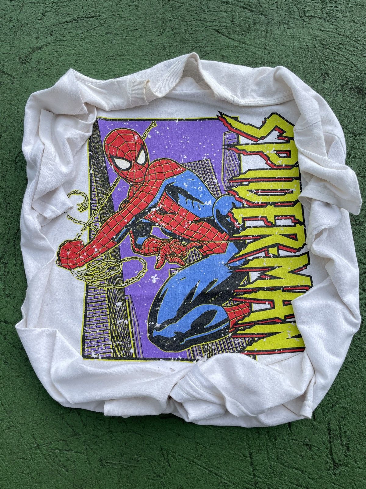 Vintage Vintage anime t shirt spiderman Size US L / EU 52-54 / 3 - 3 Thumbnail