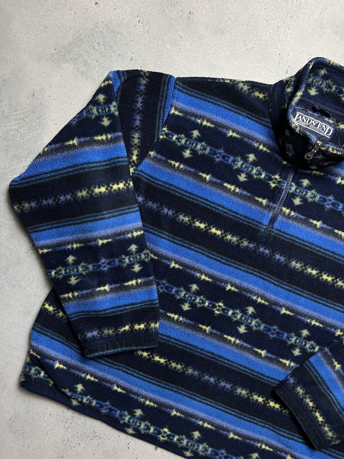 Lands' End Lands End VTG Polartec Teddy Fleece Patagonia Style Jacket Size US L / EU 52-54 / 3 - 2 Thumbnail