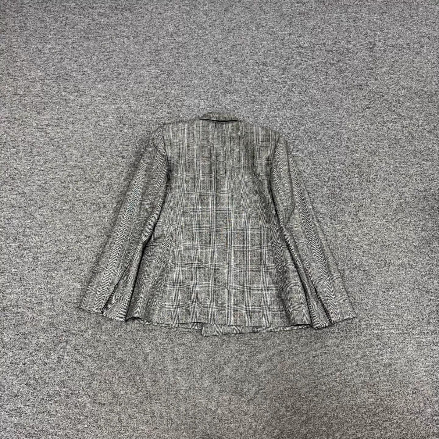 Balenciaga Balenciaga Gray Check Blazer 36 Size XS / US 0-2 / IT 36-38 - 2 Thumbnail