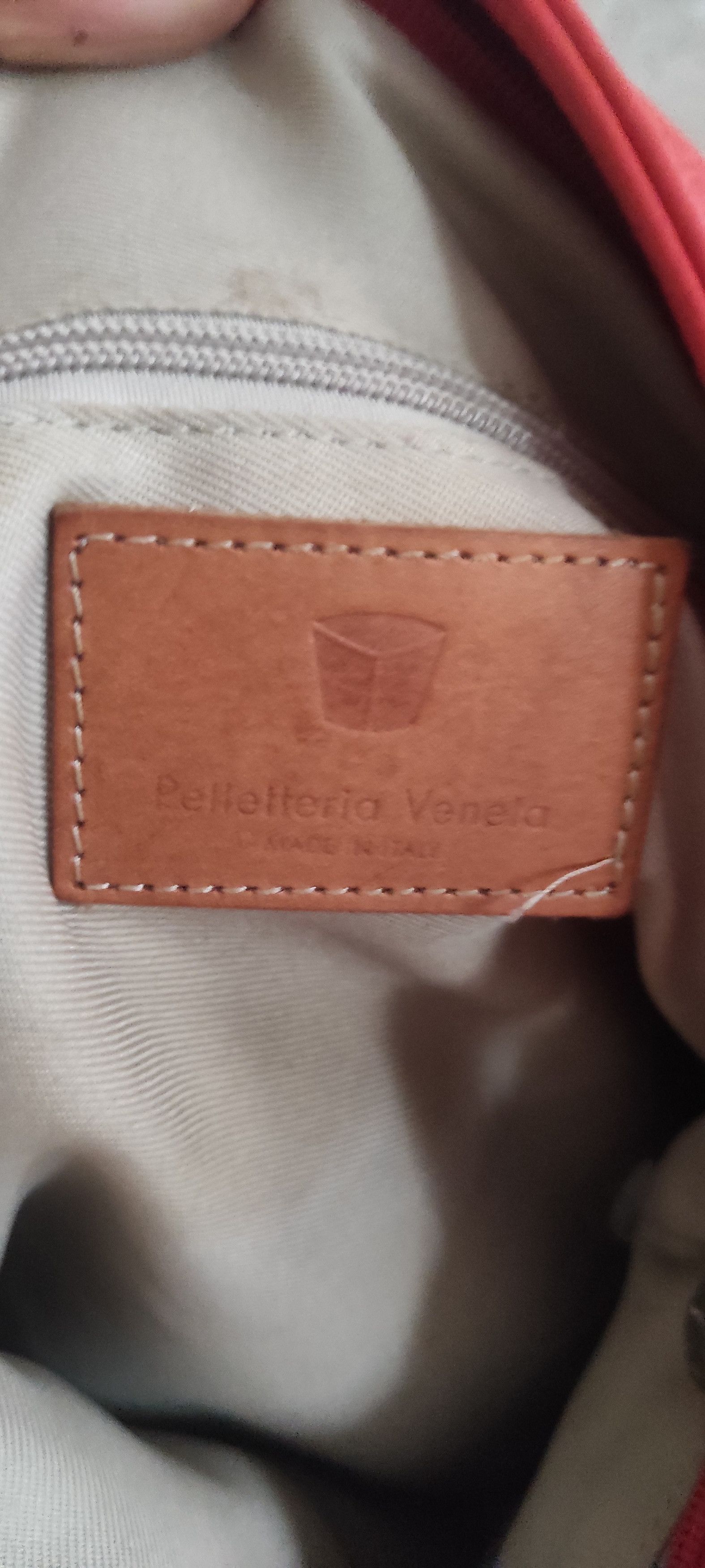 Leather Pelletteria Veneta Made in Italy Women's Orange Leather Bag Size ONE SIZE - 15 Thumbnail