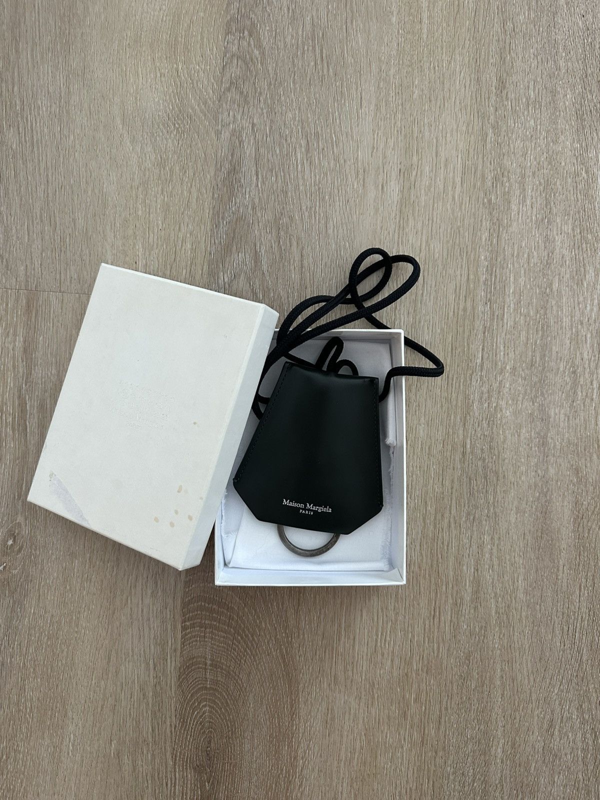 Maison Margiela Leather Key Ring Size ONE SIZE - 3 Thumbnail