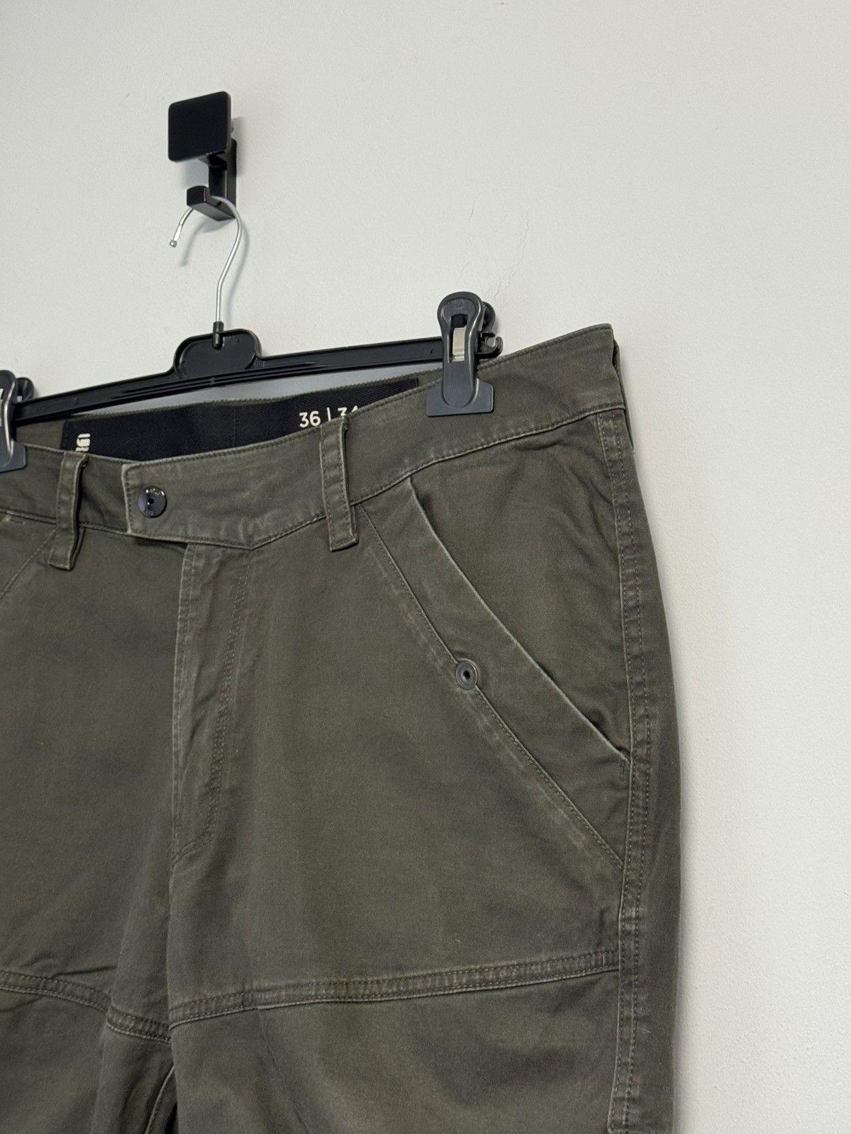 G-Star G-Star Raw Men's 3D Tapered Cargo Pants Size 36x34 Size US 36 / EU 52 - 6 Thumbnail