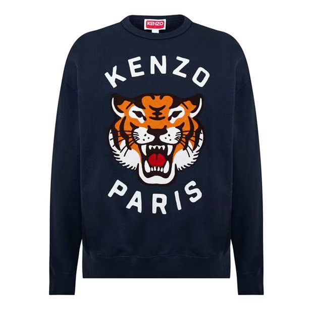 Image of Kenzo O1G2R1Mq0424 Sweaters In Blue, Men's (Size XL)