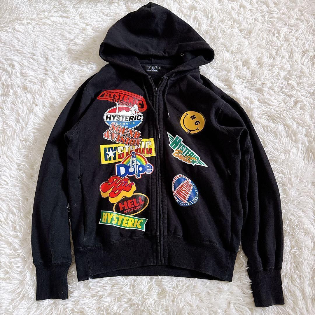 Destory all monster×Hysterics zip hoodie Hysteric Glamour Hysteric Glamour Destroy All Monsters zip