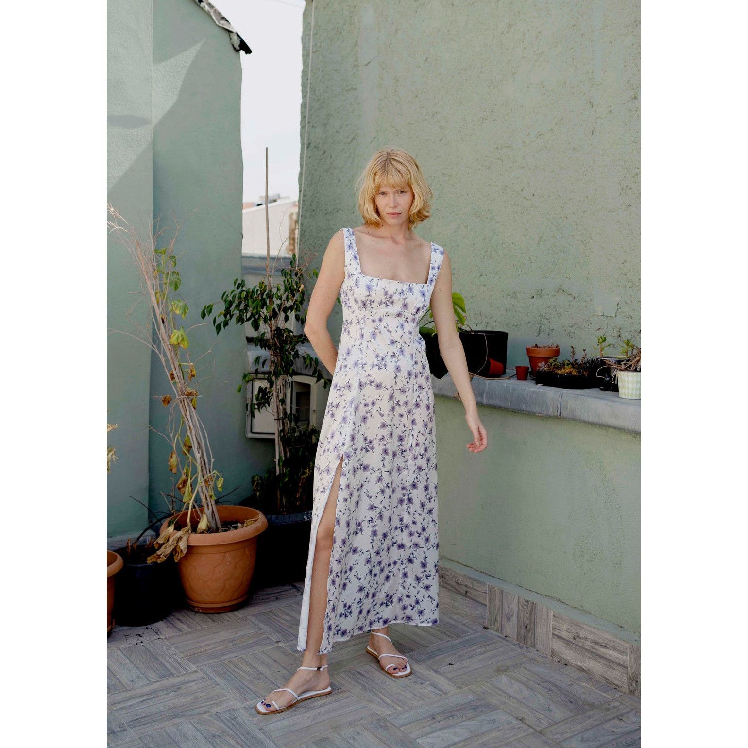 Other OhSevenDays Maternity Caroline Dress Size XL Maxi With Slit Size XL / US 12-14 / IT 48-50 - 1 Thumbnail