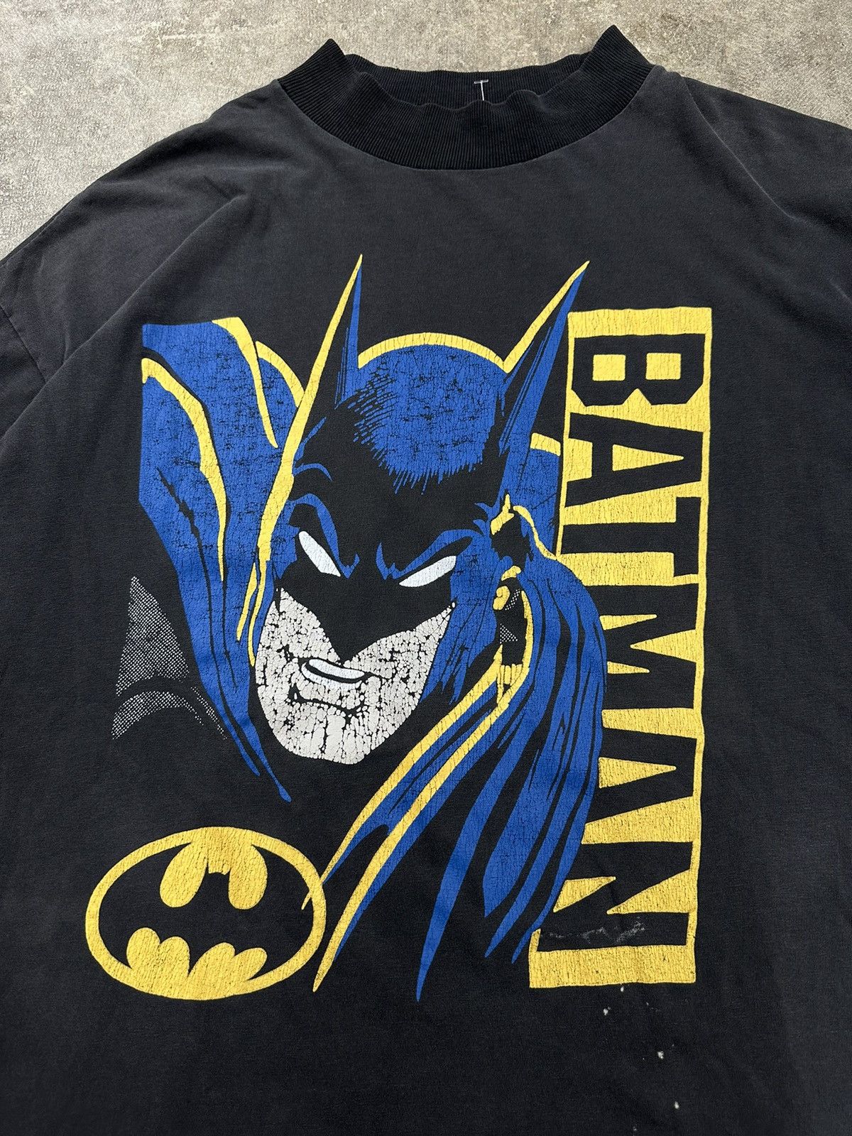 DC Comics Vintage 80s Batman DC Comics Promo T-Shirt Size US XL / EU 56 / 4 - 4 Thumbnail
