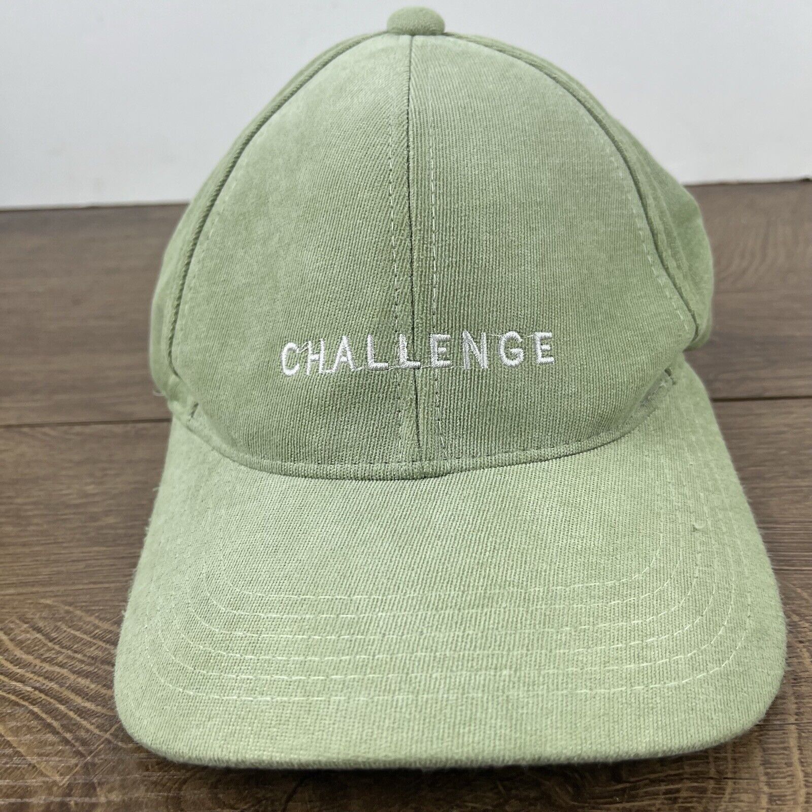Other Challenge Hat Challenge Adjustable Hat Green Hat Adjustable Size ONE SIZE - 5 Thumbnail