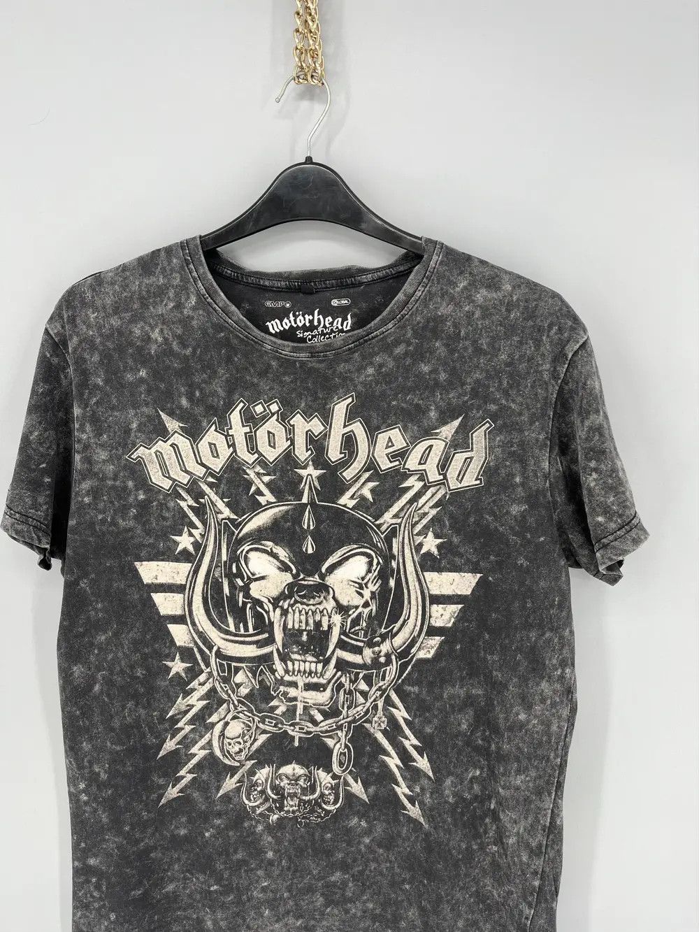 Band Tees Vintage Y2K Motörhead Band Rock Humor T-shirt Streetwear 90s Size US L / EU 52-54 / 3 - 7 Thumbnail