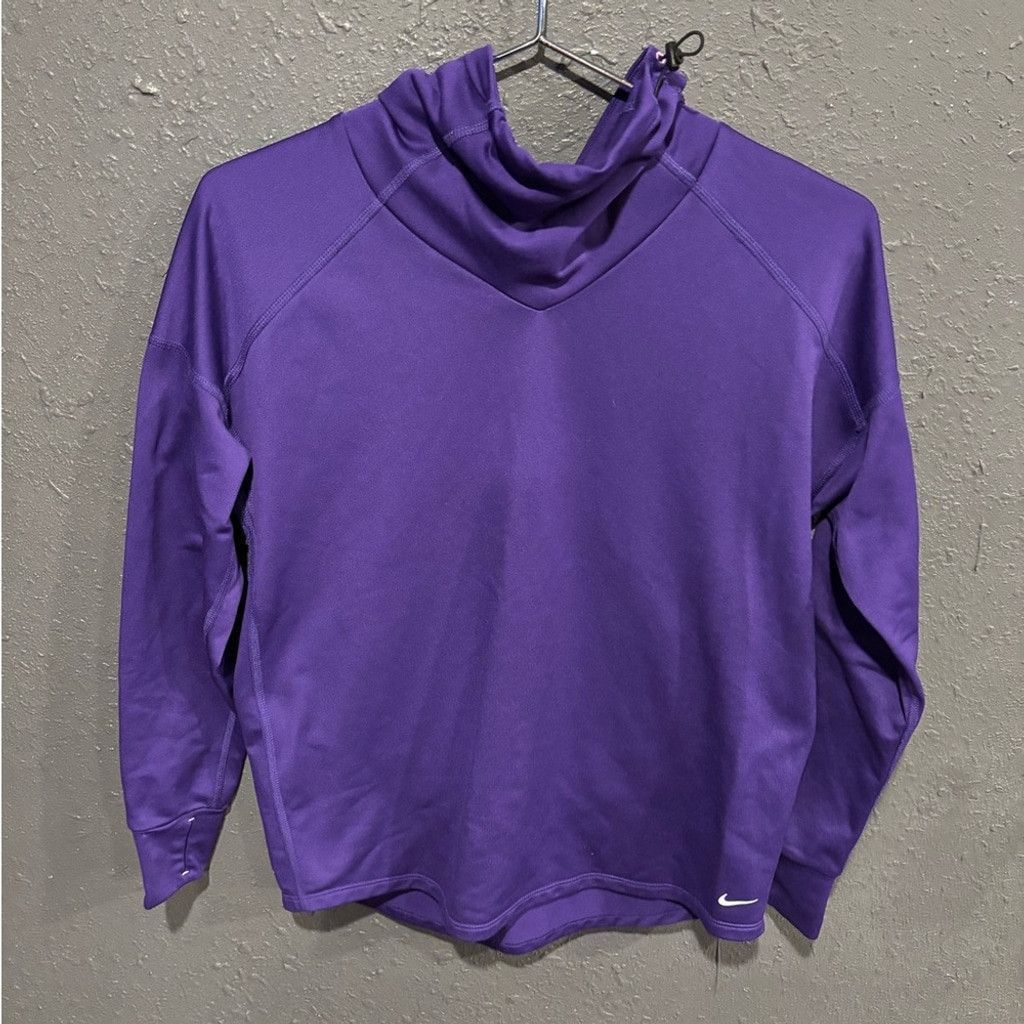 Nike Nike Dri-FIT Purple Running Sweatshirt Size S / US 4 / IT 40 - 1 Thumbnail
