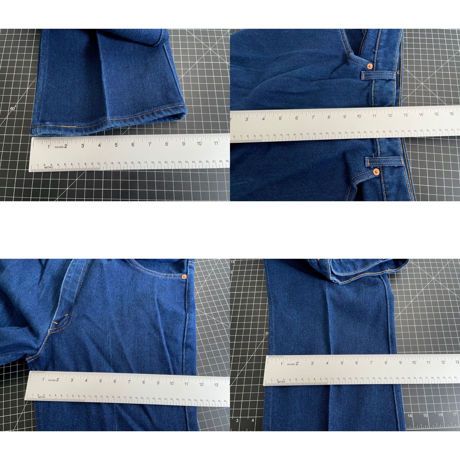 Levi's VINTAGE Levi's Black Tab 517 Jeans Men 36 x 31 Blue 90s Size US 36 / EU 52 - 8 Thumbnail