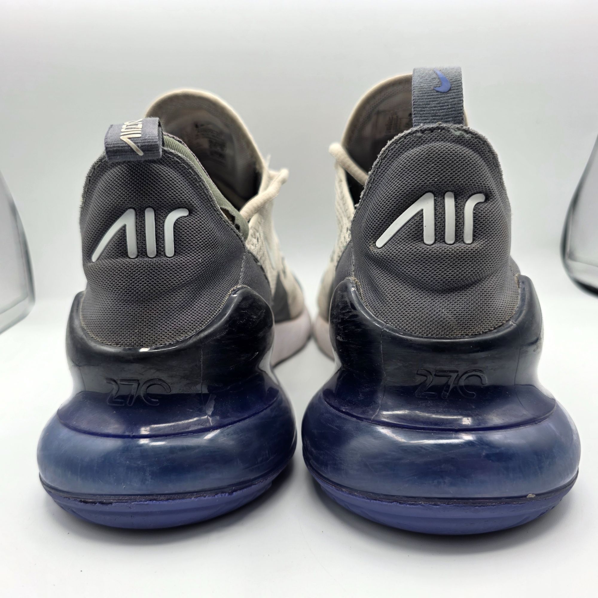 Nike Nike Air Max 270 Mens Size 10 White Persian Violet Athletic Size US 10 / EU 43 - 5 Thumbnail