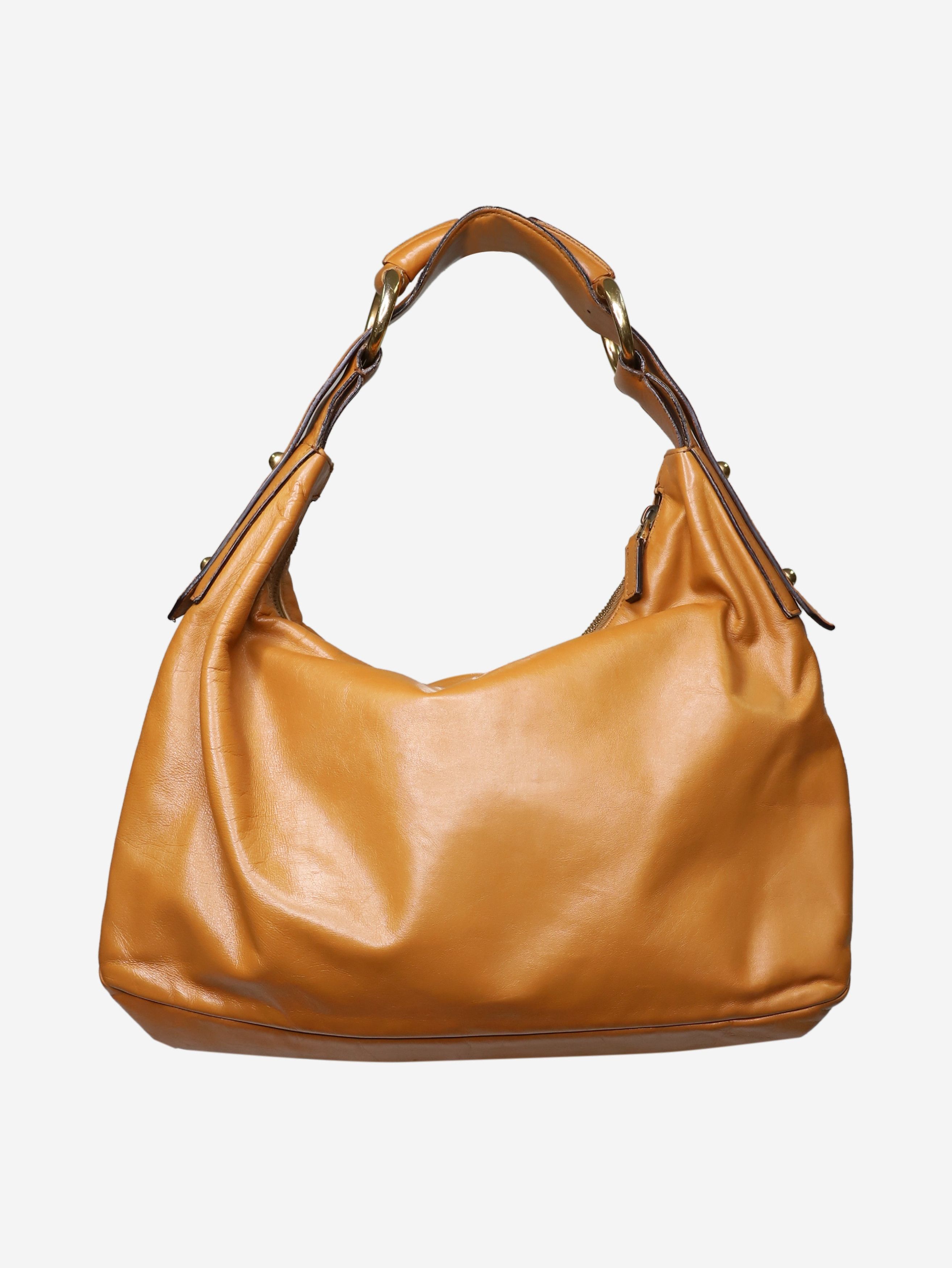 image of Gucci Brown Princetown Shoulder Bag, Women's
